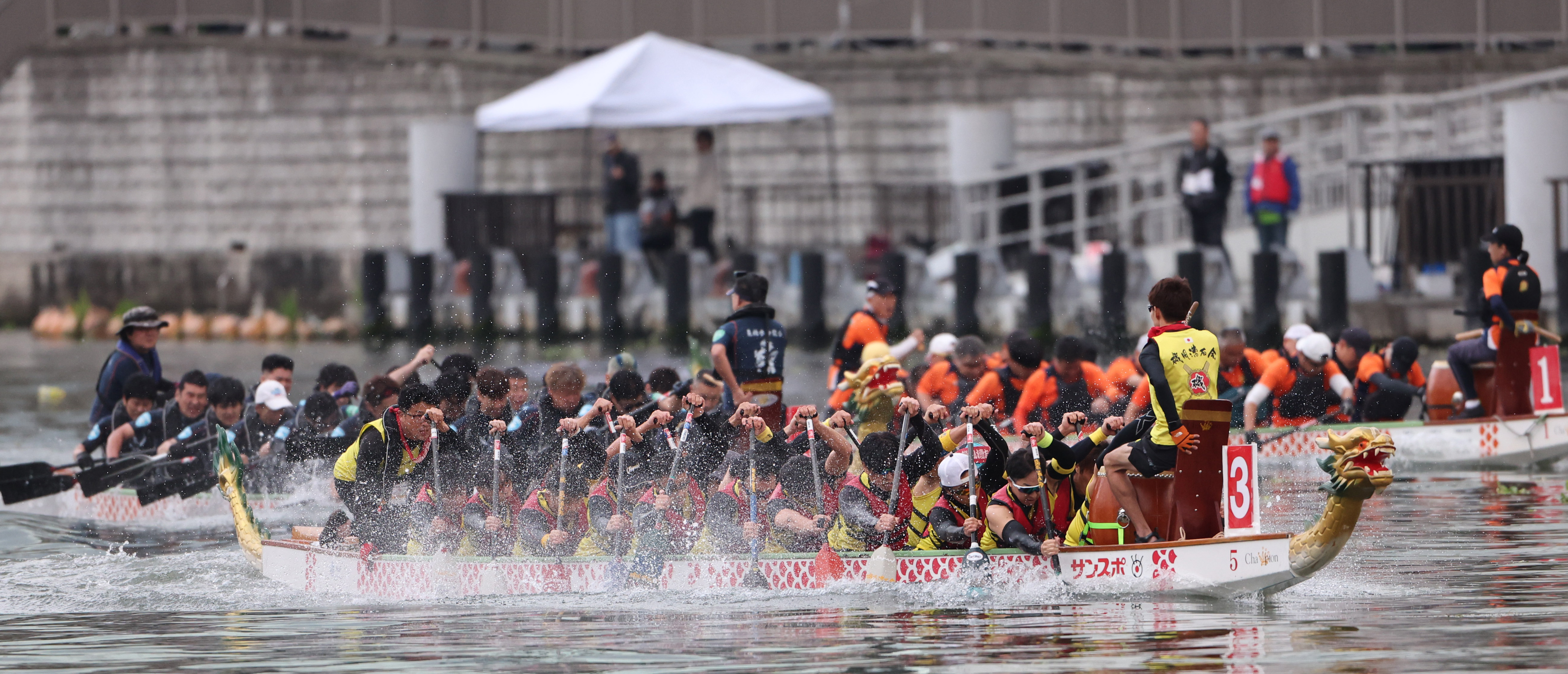 磯風漕友会がオープン3連覇！ bpと大接戦！0秒08差決着 林田直樹主将