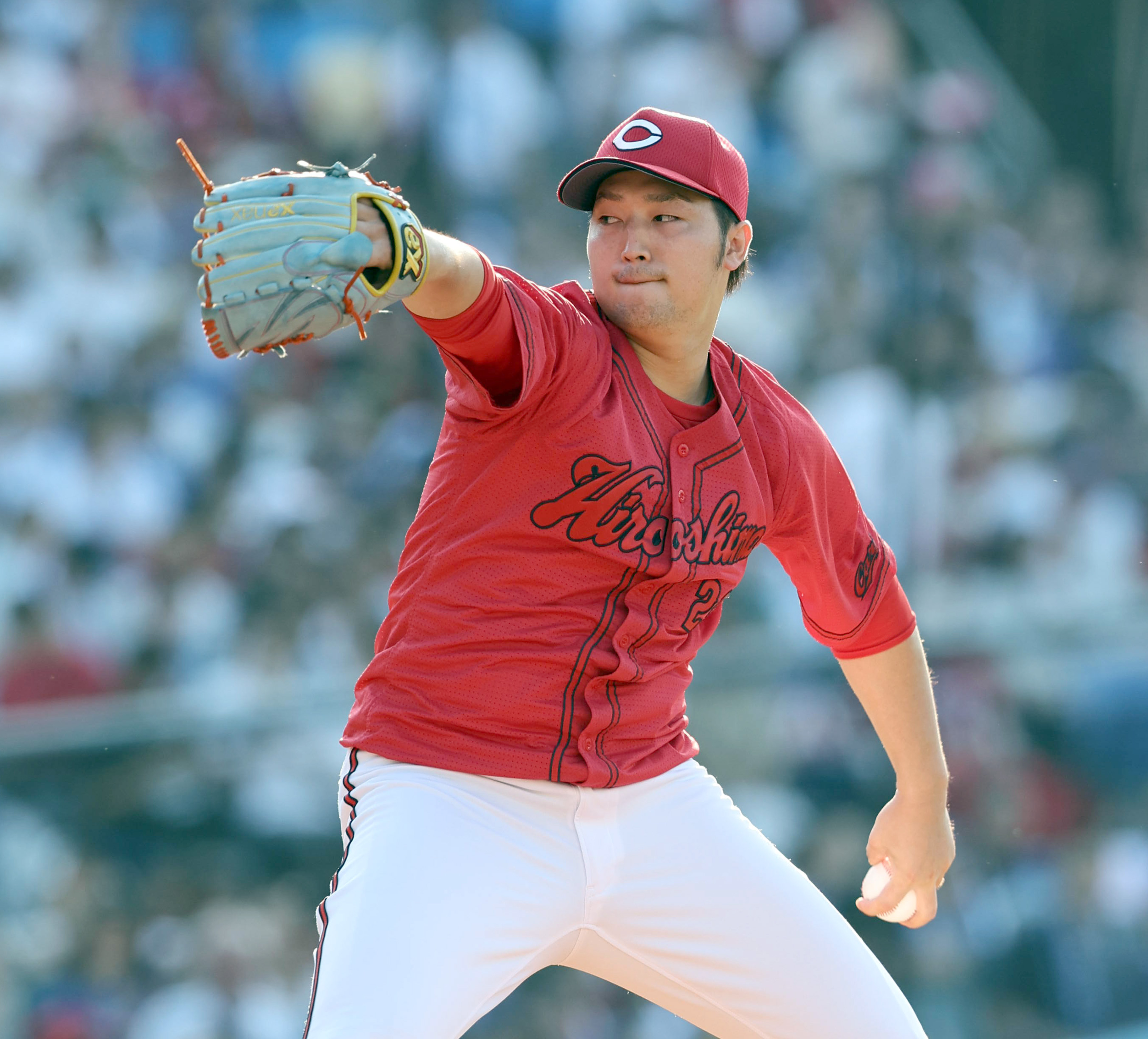 広島５連勝　床田リーグトップに並ぶ８勝目、秋山が決勝打