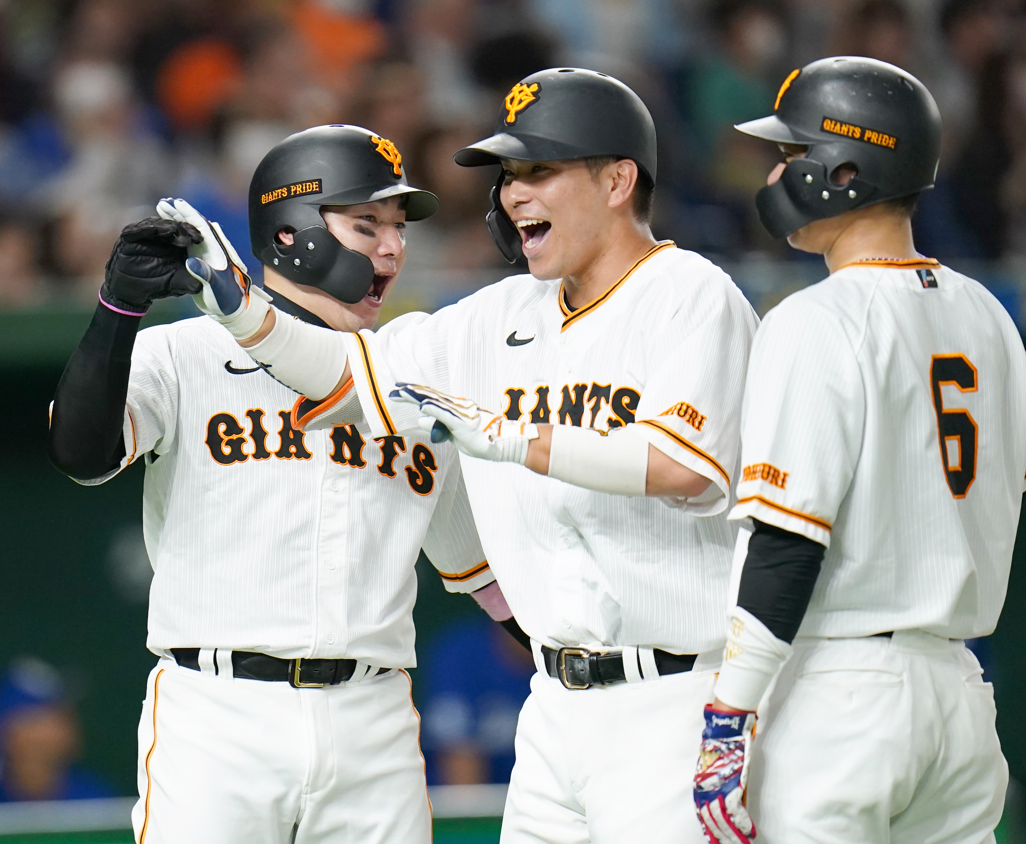 巨人・大城卓三、プロ6年目で初の6号満塁弾 東海大相模高後輩