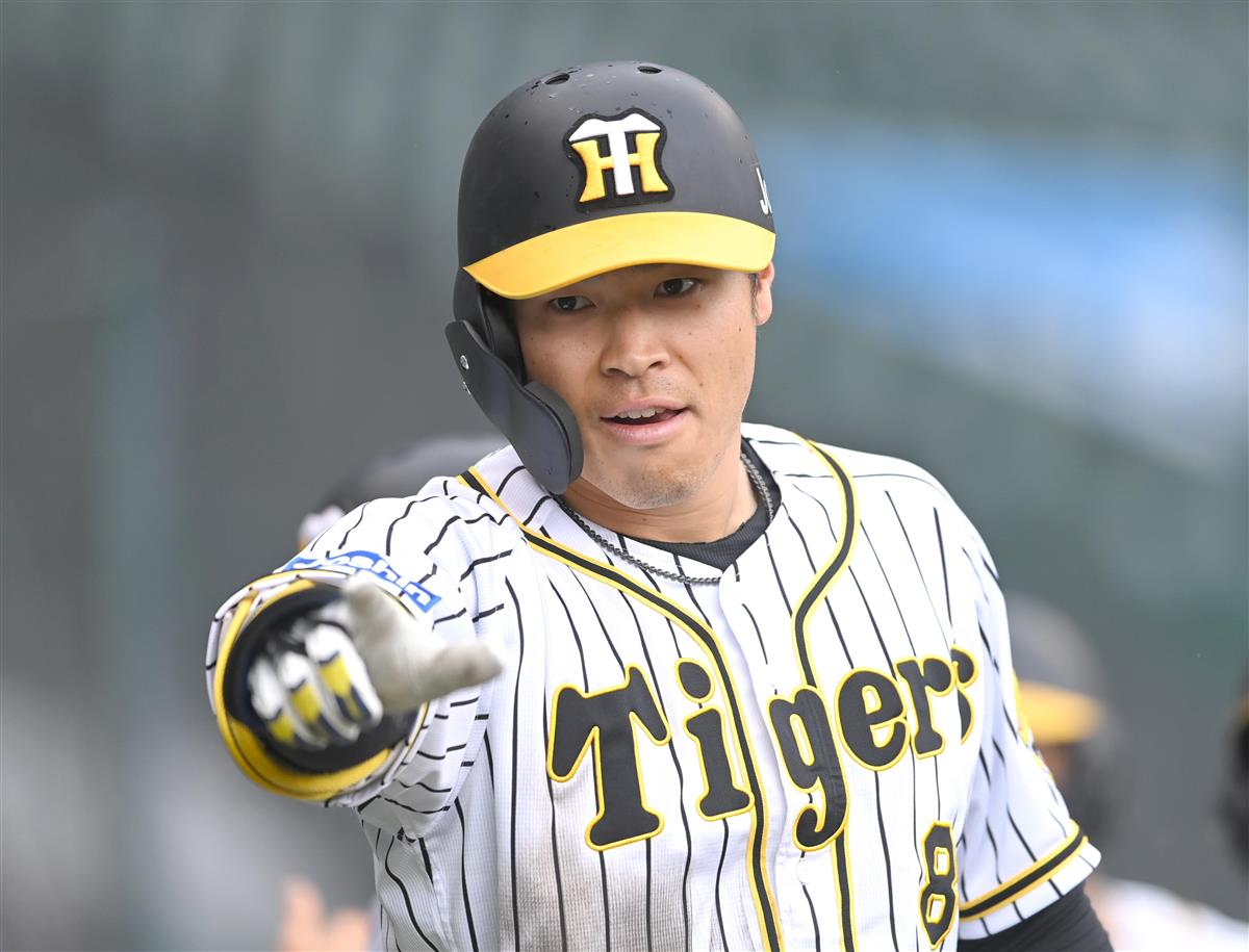 プロ初４番のｄ１位 佐藤輝の逆転満塁弾などで阪神が３連勝 サンスポ