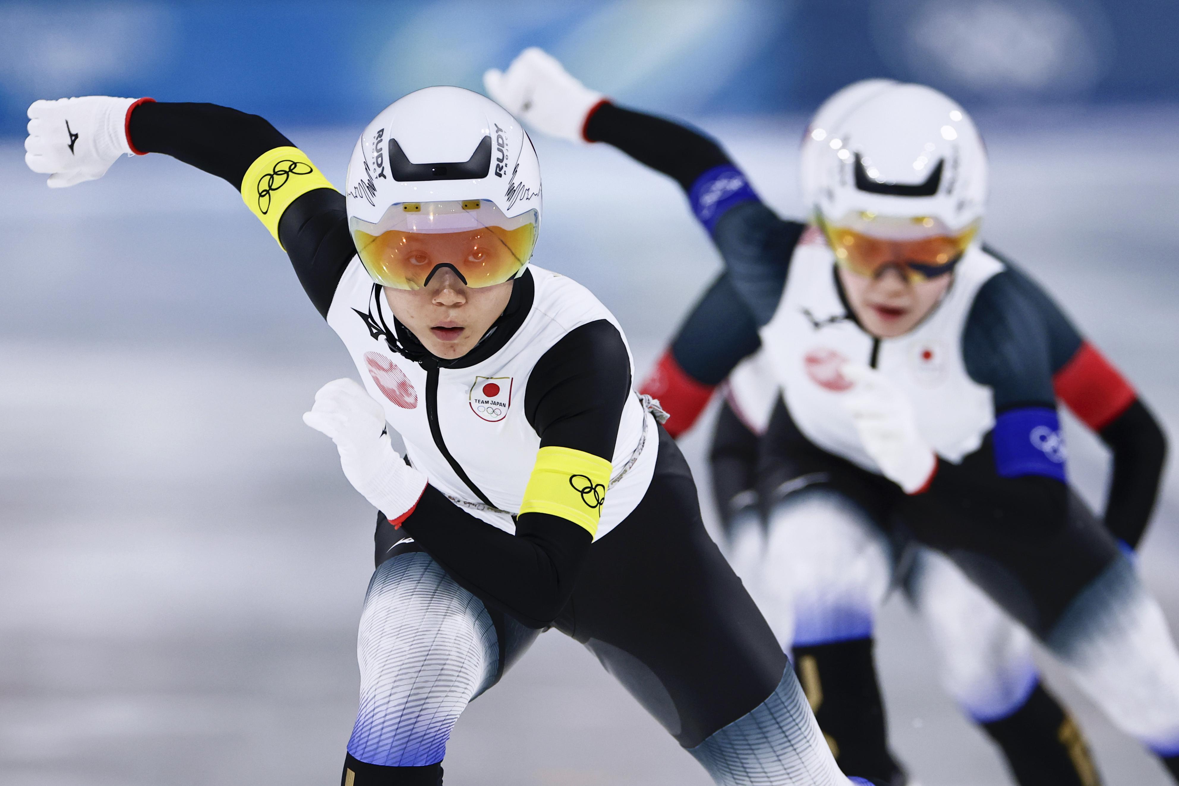 エース高木美帆「誇りに思う」 女子団体追い抜き銅メダル、バランス