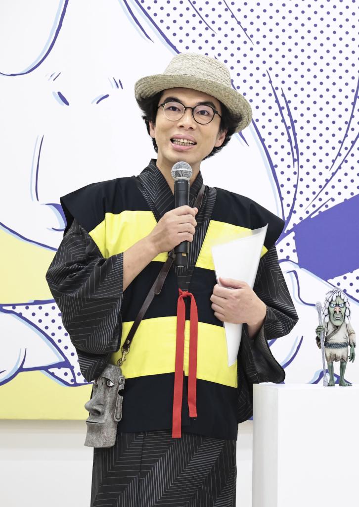 開封品 片桐仁 メンボー神 鬼太郎expo ソフビ 鬼太郎EXPO・片桐仁さん作品「メンボー神」ソフビフィギュアの発売が