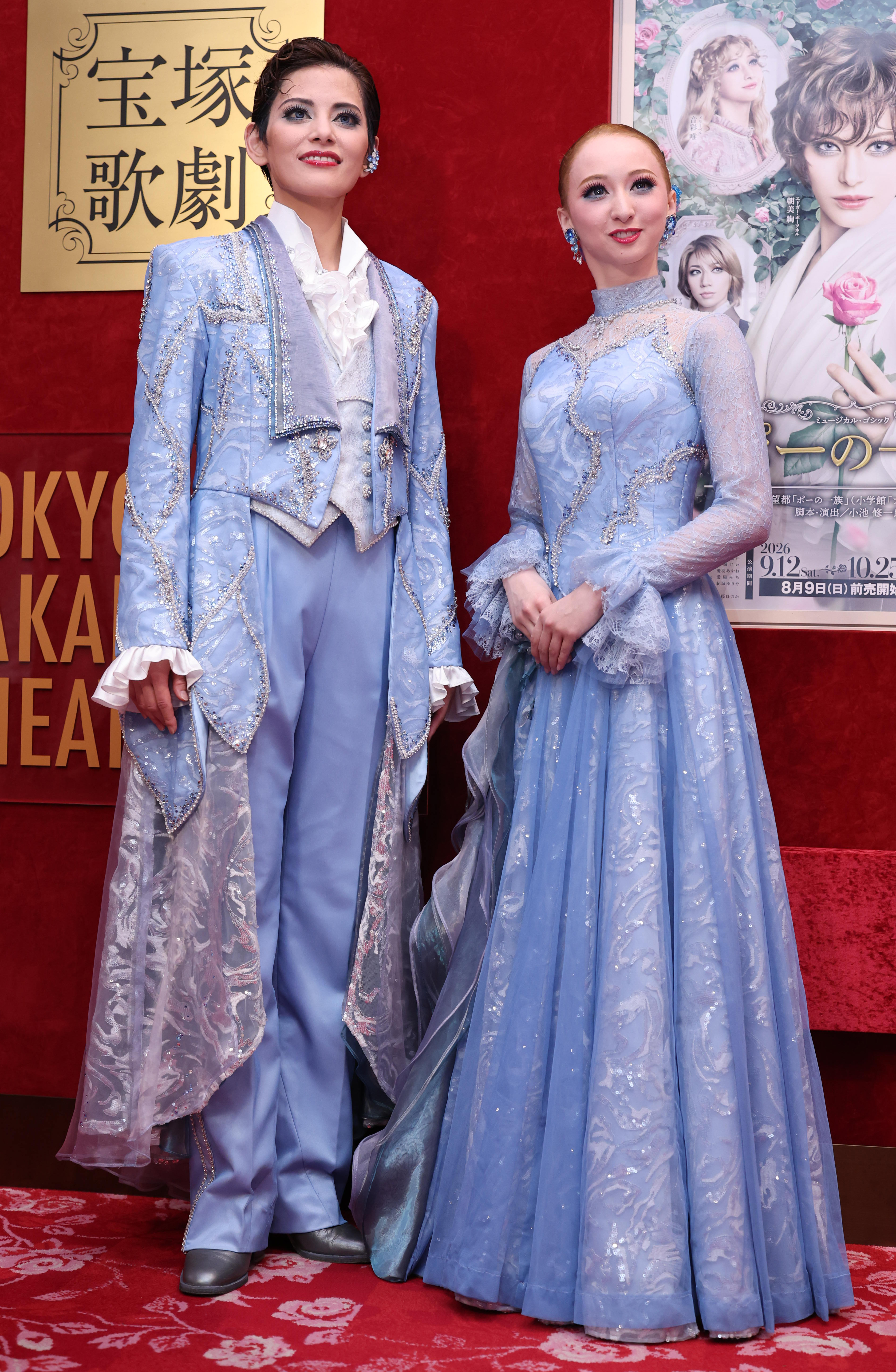 宝塚歌劇団雪組新トップコンビ 朝美絢＆音彩唯「ポーの一族」一心同