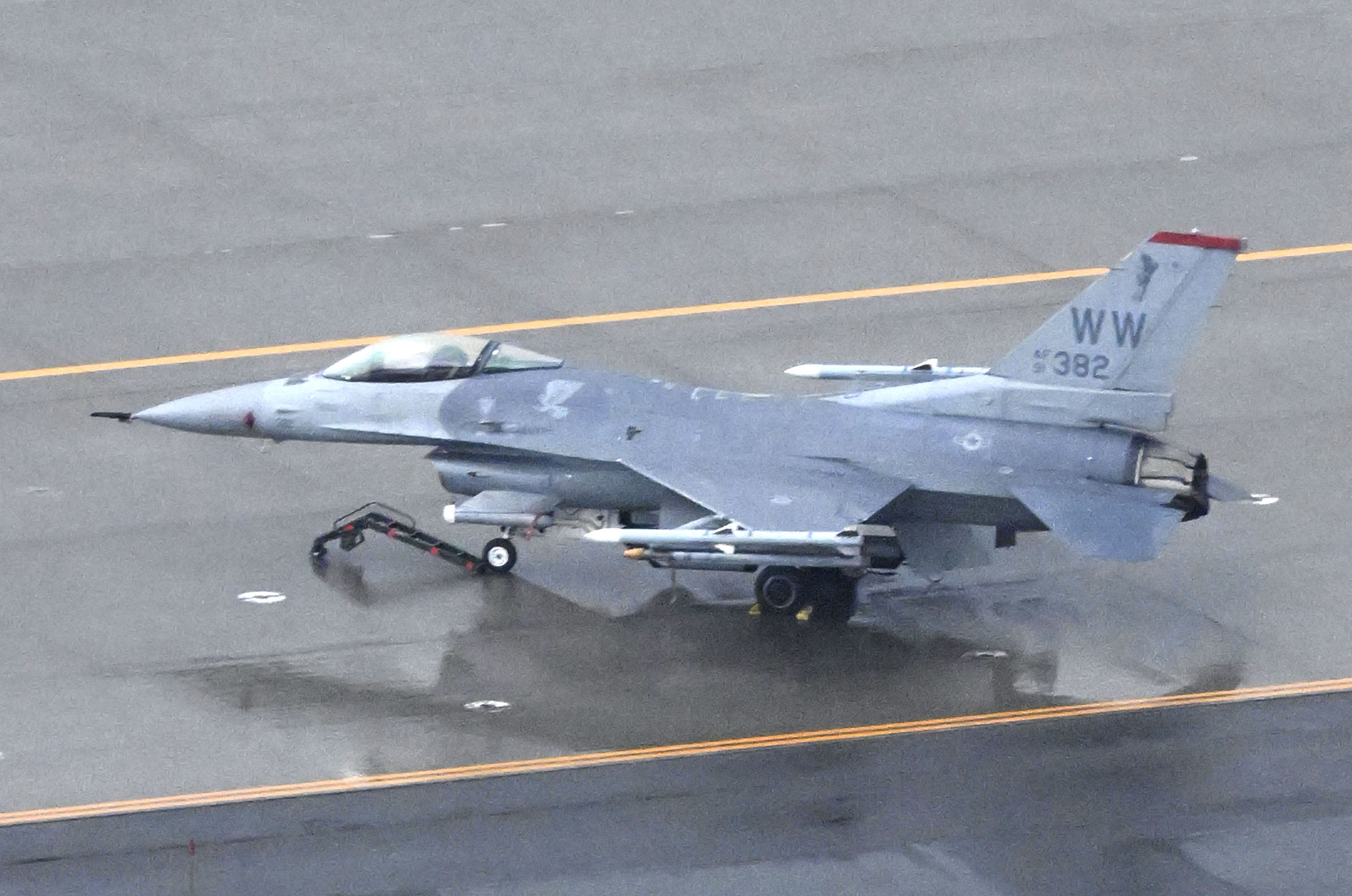 最終値下　米軍 三沢基地 F-16 Panther air force パッチ