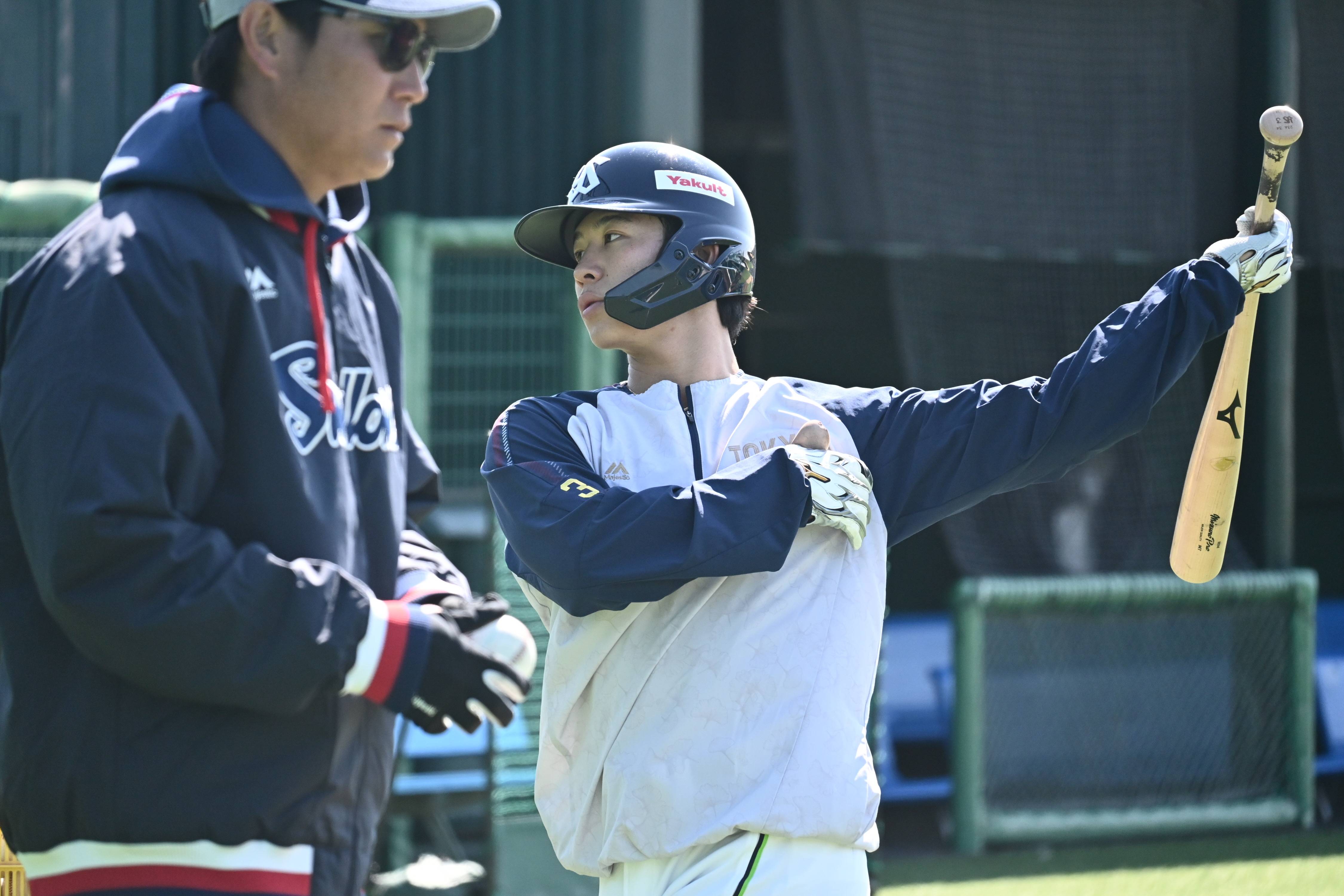 ヤクルト・内山壮真、実戦復帰は「近々あるんじゃないかな」 故障後初