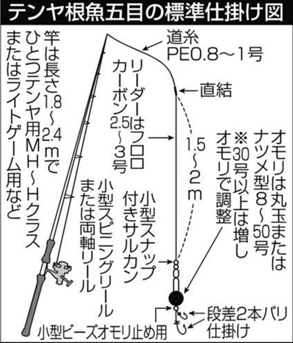 ひとつテンヤで根魚三昧 グランドスラム達成だ 1 2ページ サンスポ