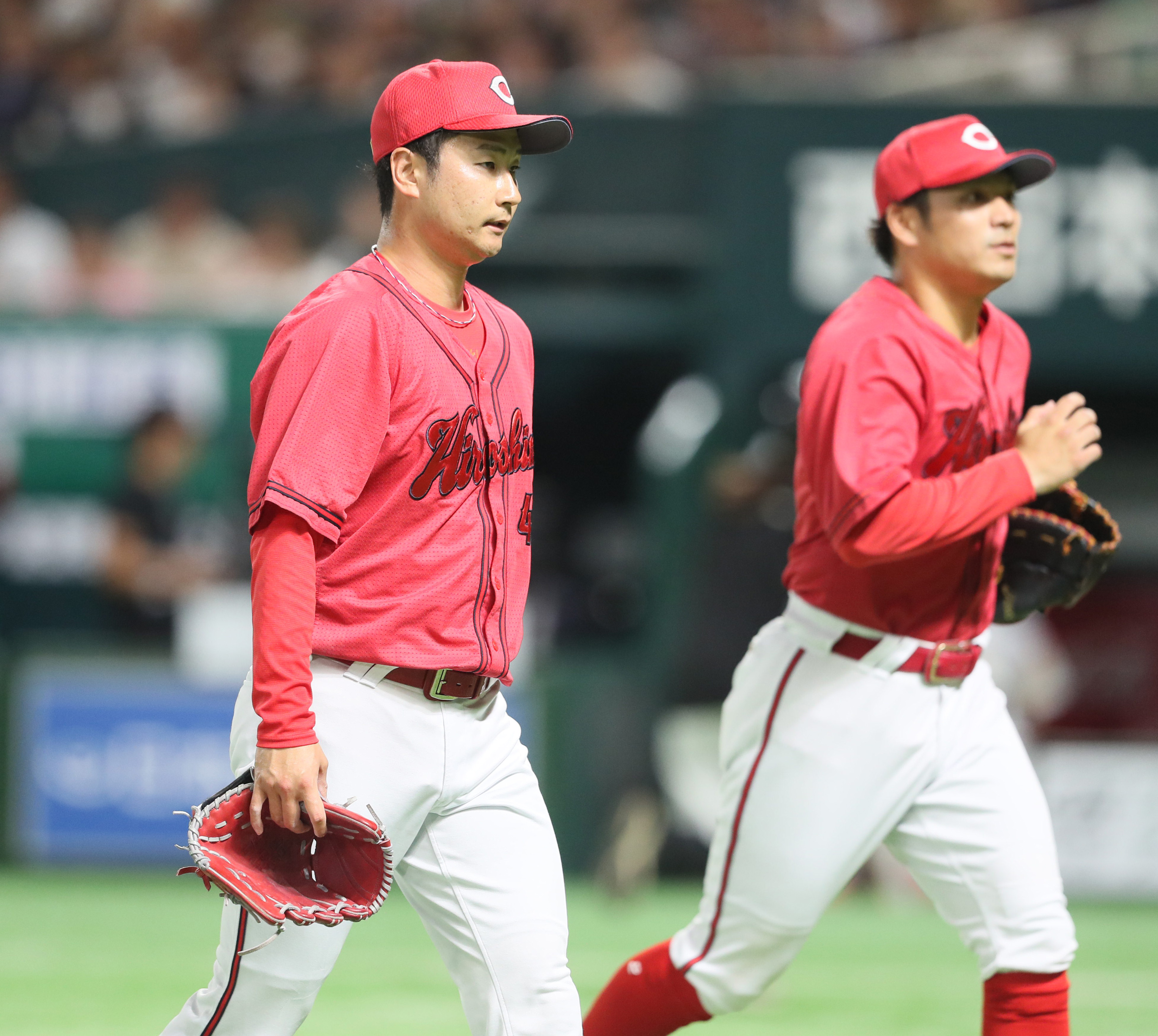 広島・島内、１５試合ぶりの失点　「勝負したけど、連打は防がないと」
