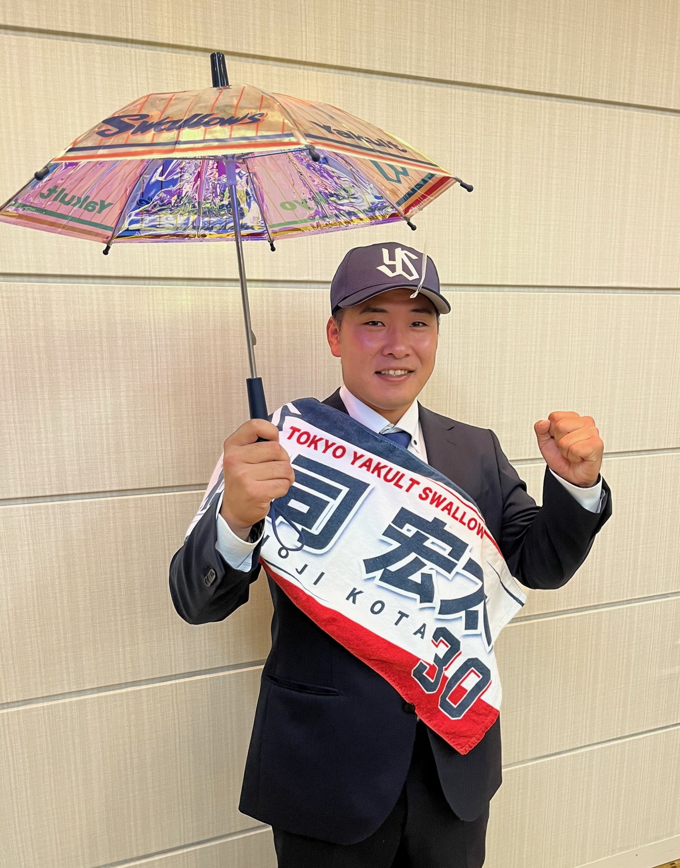 ヤクルトD3位・荘司宏太、1年目の目標「50試合登板」＆「防御率0点台