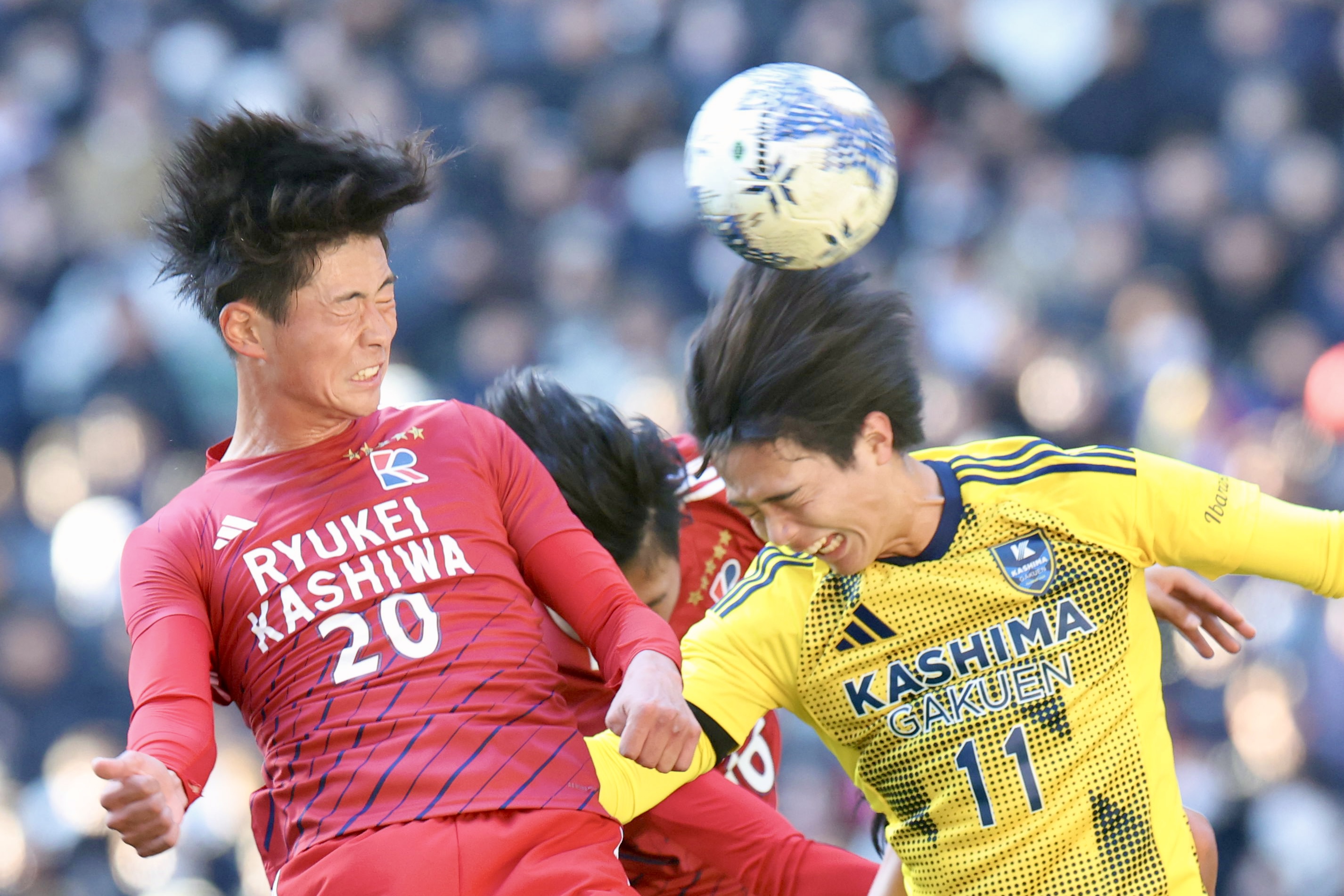 フォトギャラリー】「粘って、粘って、粘って」鹿島学園、終了間際のV
