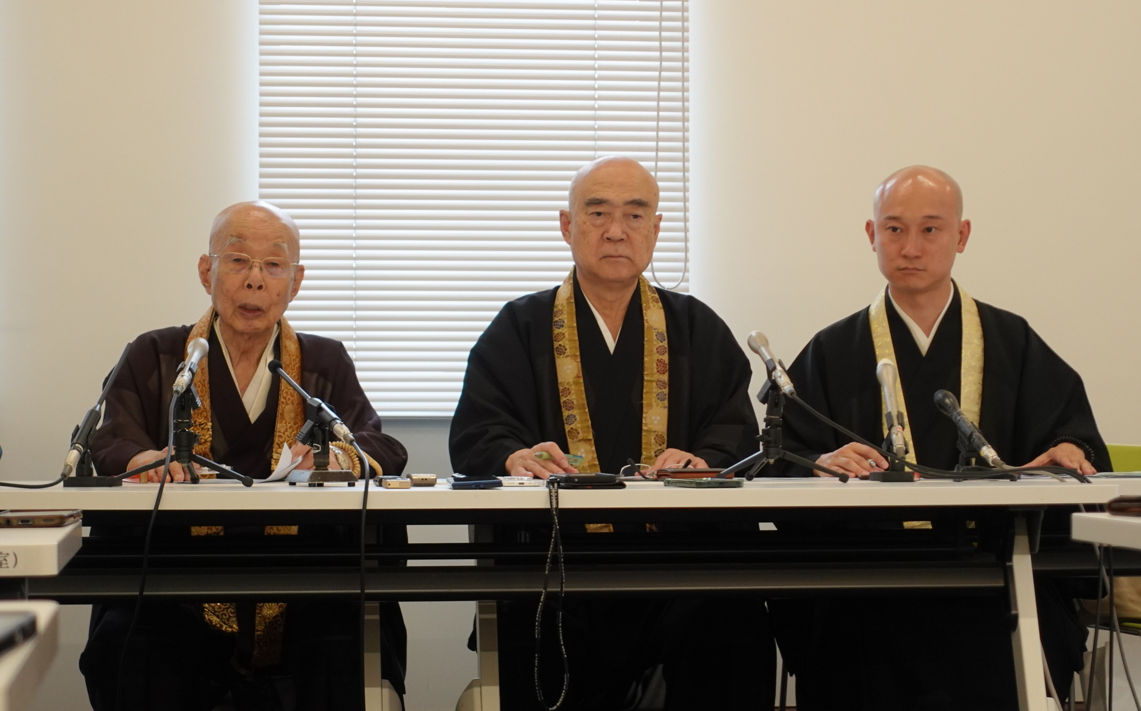 国におもねれば政治生命問い直す」京都仏教会、知事・市長の北陸新幹線