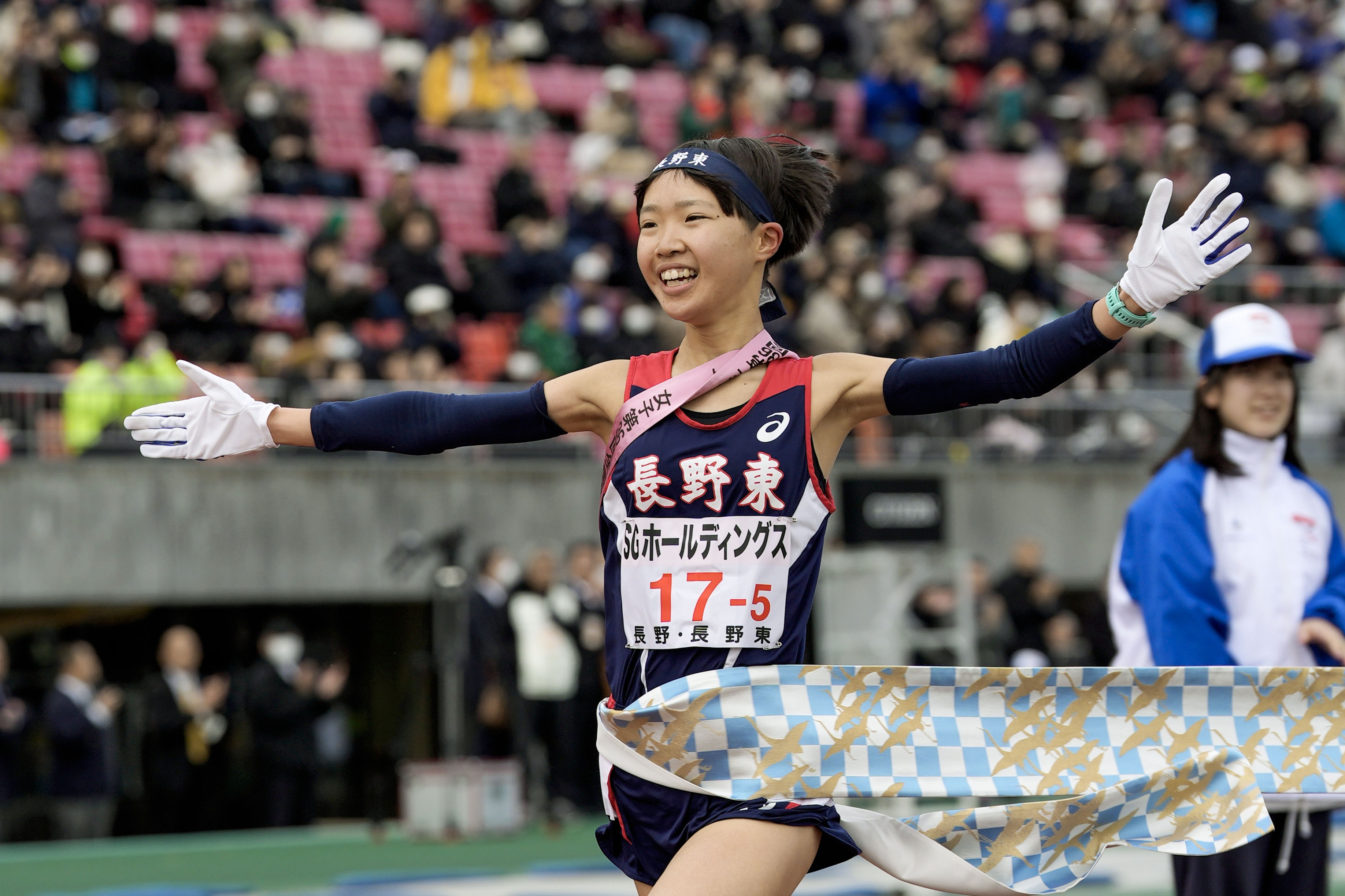 女子は長野東が2年ぶり2度目の優勝 全国高校駅伝、仙台育英は3年連続で