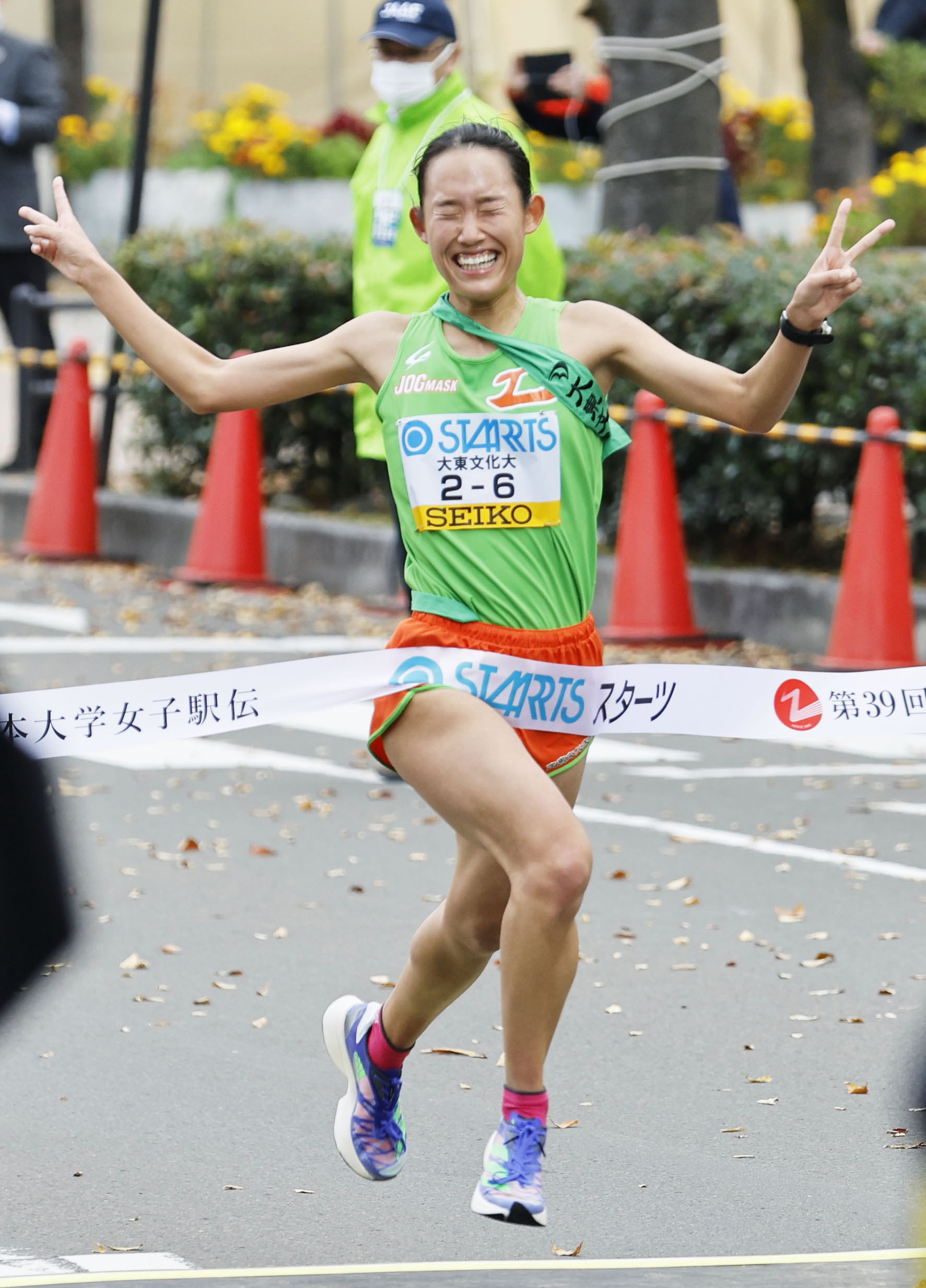 大東大 外園監督 まさかあんなことがあるとは 転倒アクシデント乗り越え２位 全日本大学女子駅伝 サンスポ