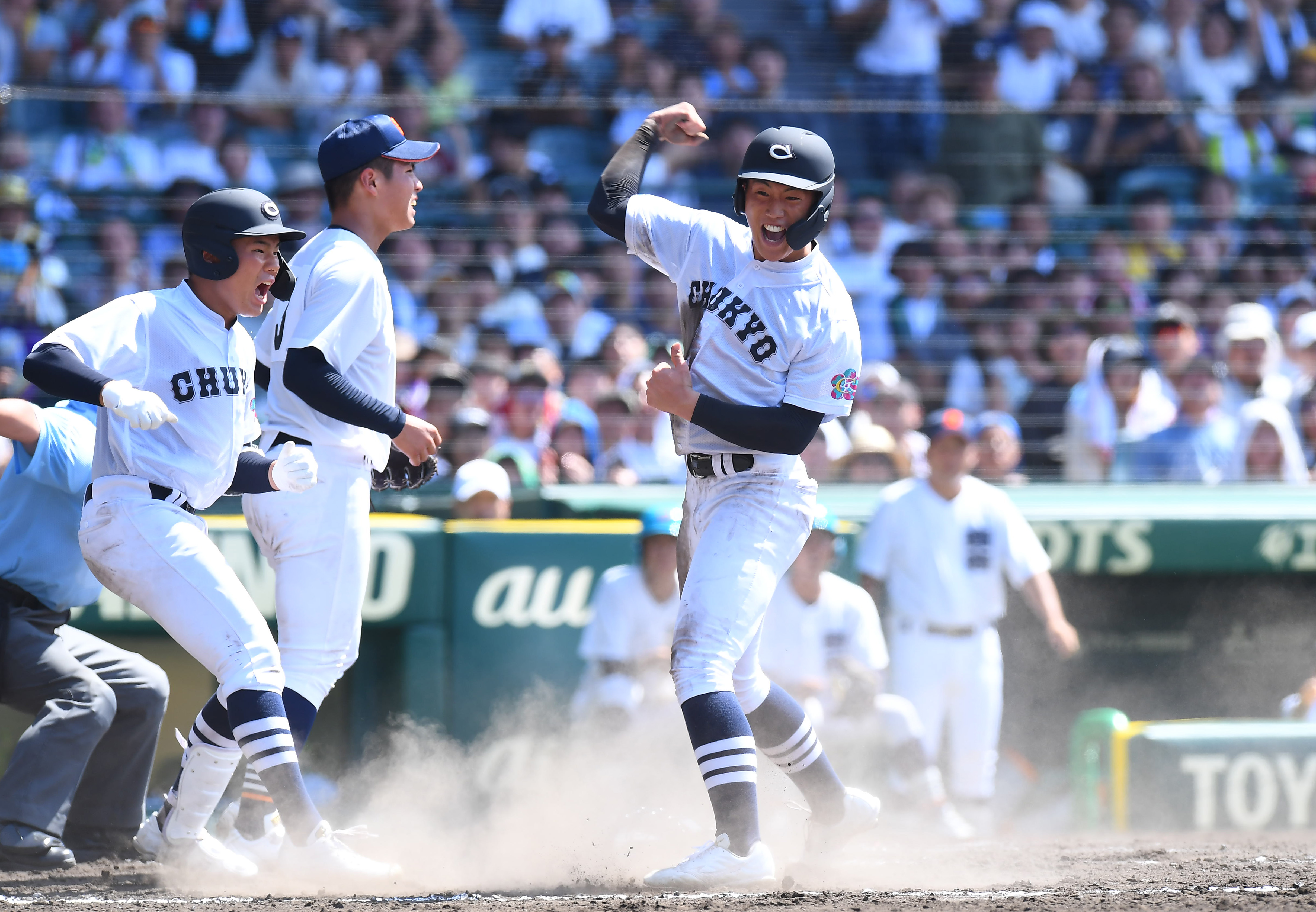 中京大中京が2回戦進出 宮崎商に4―3で逆転勝ち 全国高校野球選手権