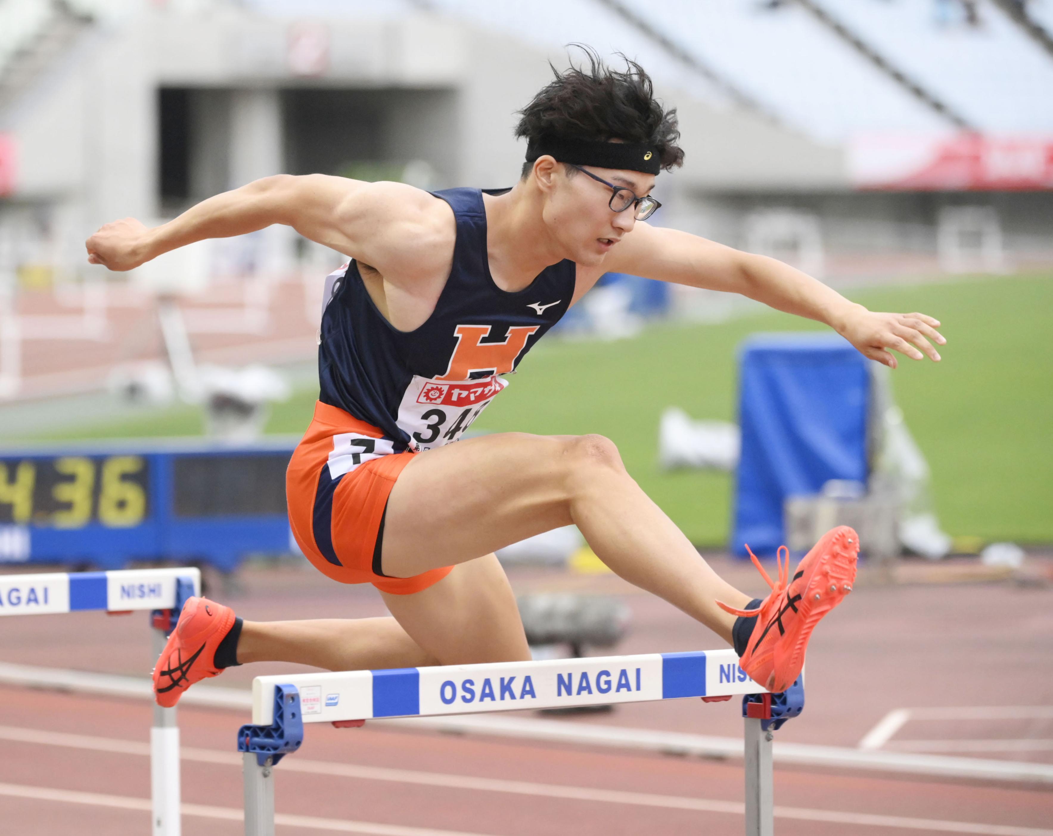 ２０歳黒川 ４００障害で初の五輪 胃が痛かった 陸上日本選手権 産経ニュース