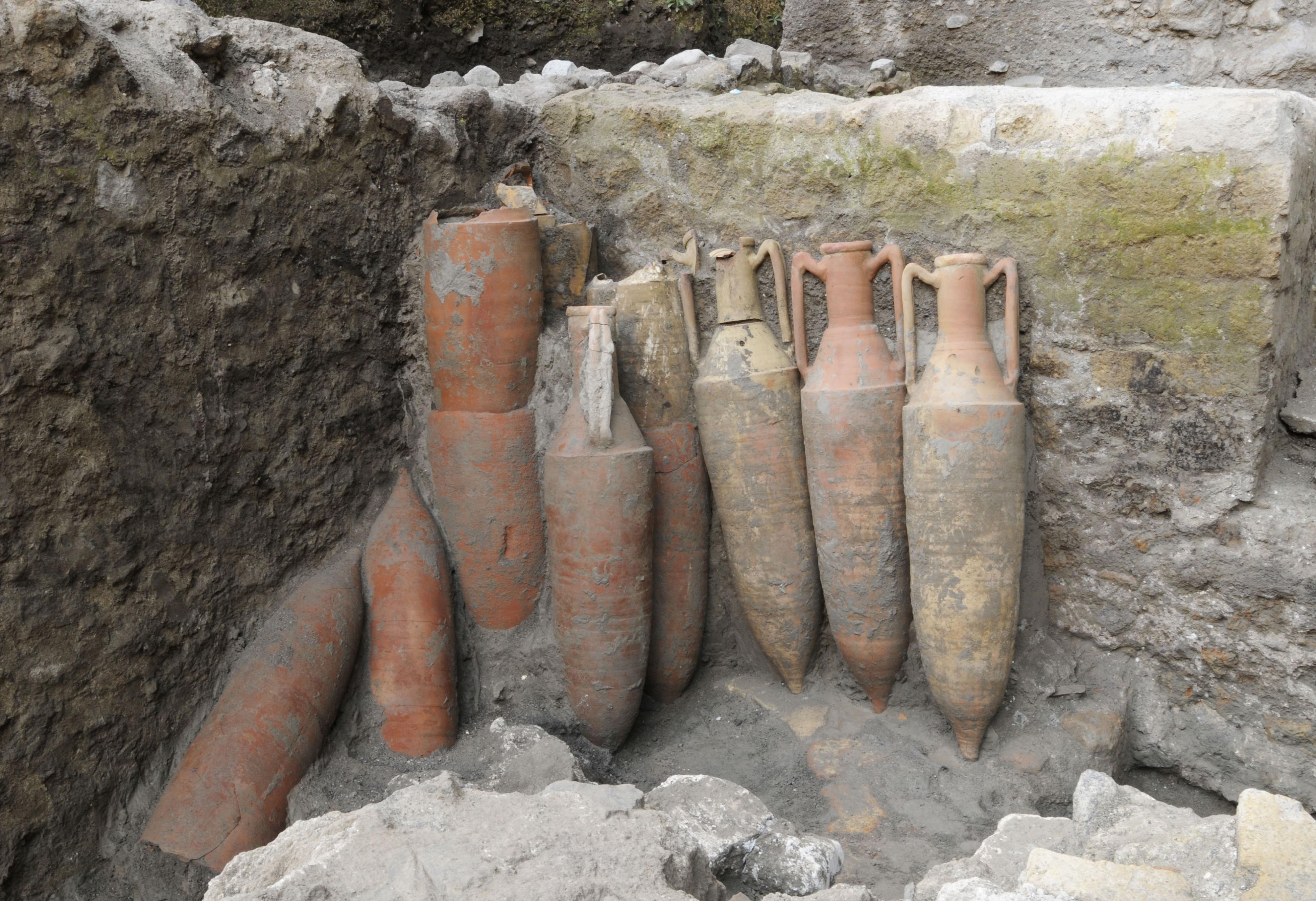 初代ローマ皇帝アウグストゥスの別荘か、ベズビオ山北麓で遺構発見