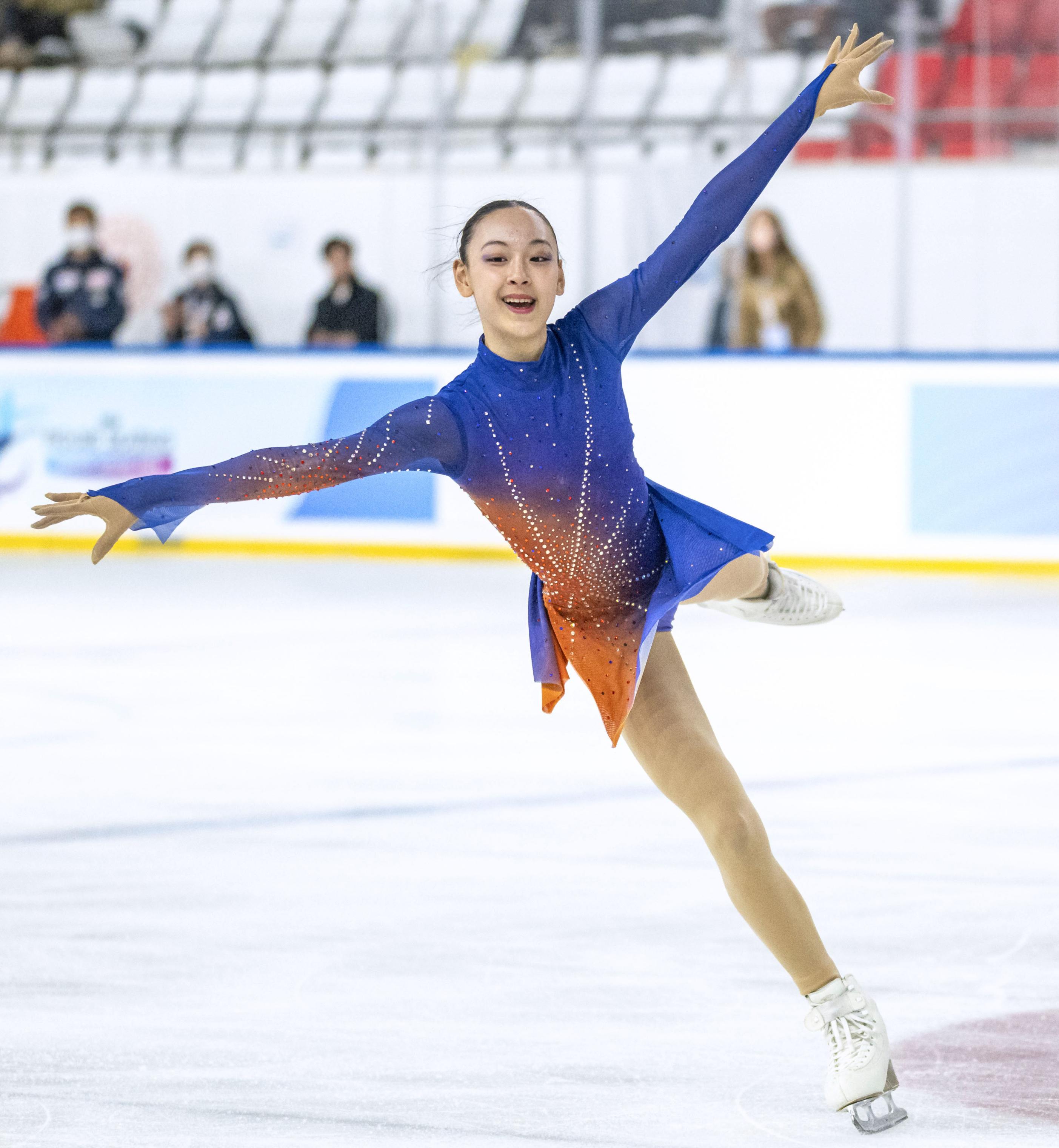 15歳の岡万佑子がGP初優勝、フィギュアのジュニアGP第2戦トルコ