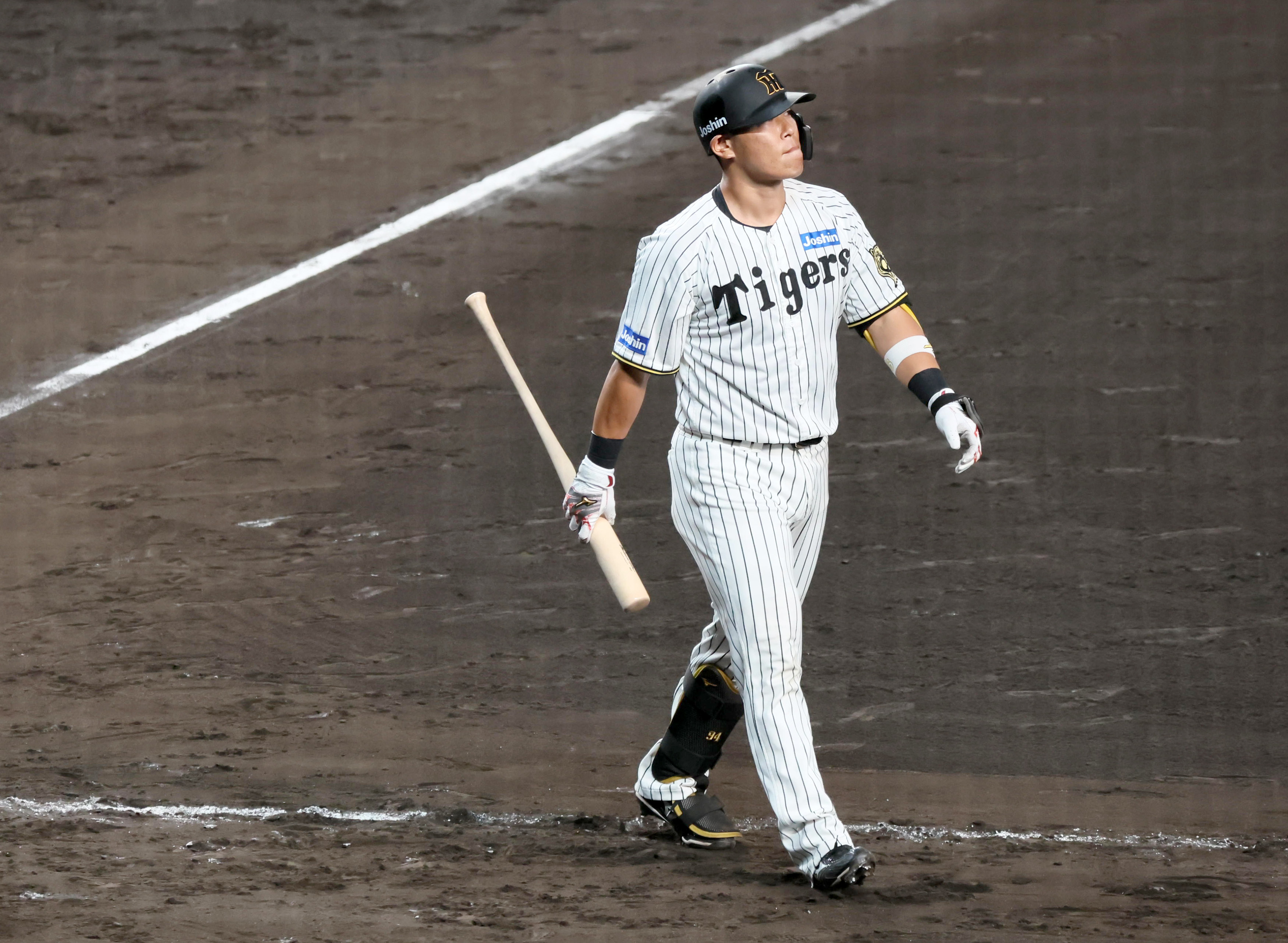 野球 元阪神タイガース 原口選手バットNPB
