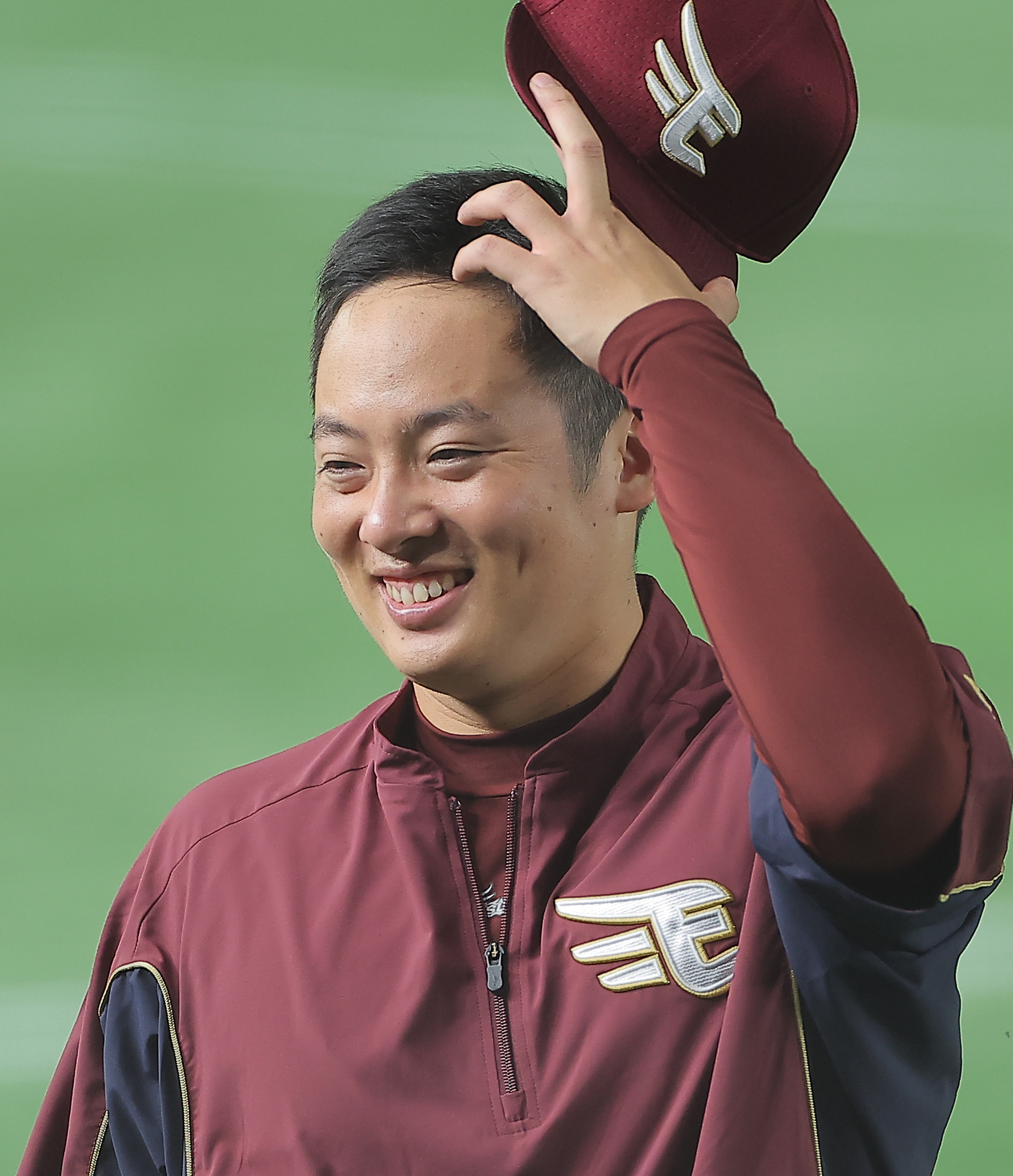 楽天・松井裕樹が侍ジャパンからチーム合流 お土産は「ないっす