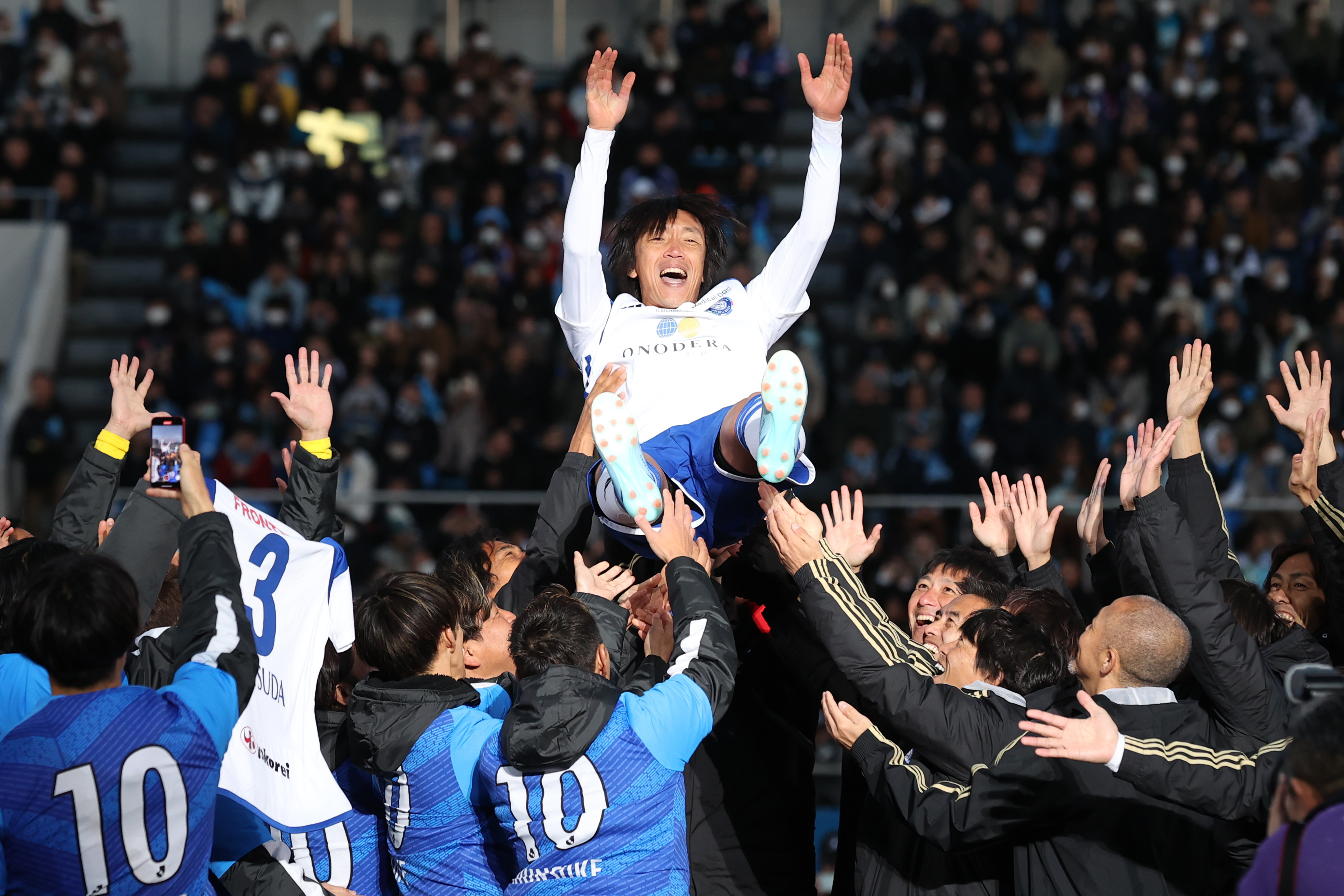 フォト】中村俊輔さん引退試合 中田英寿さんら駆け付け（写真・画像 1