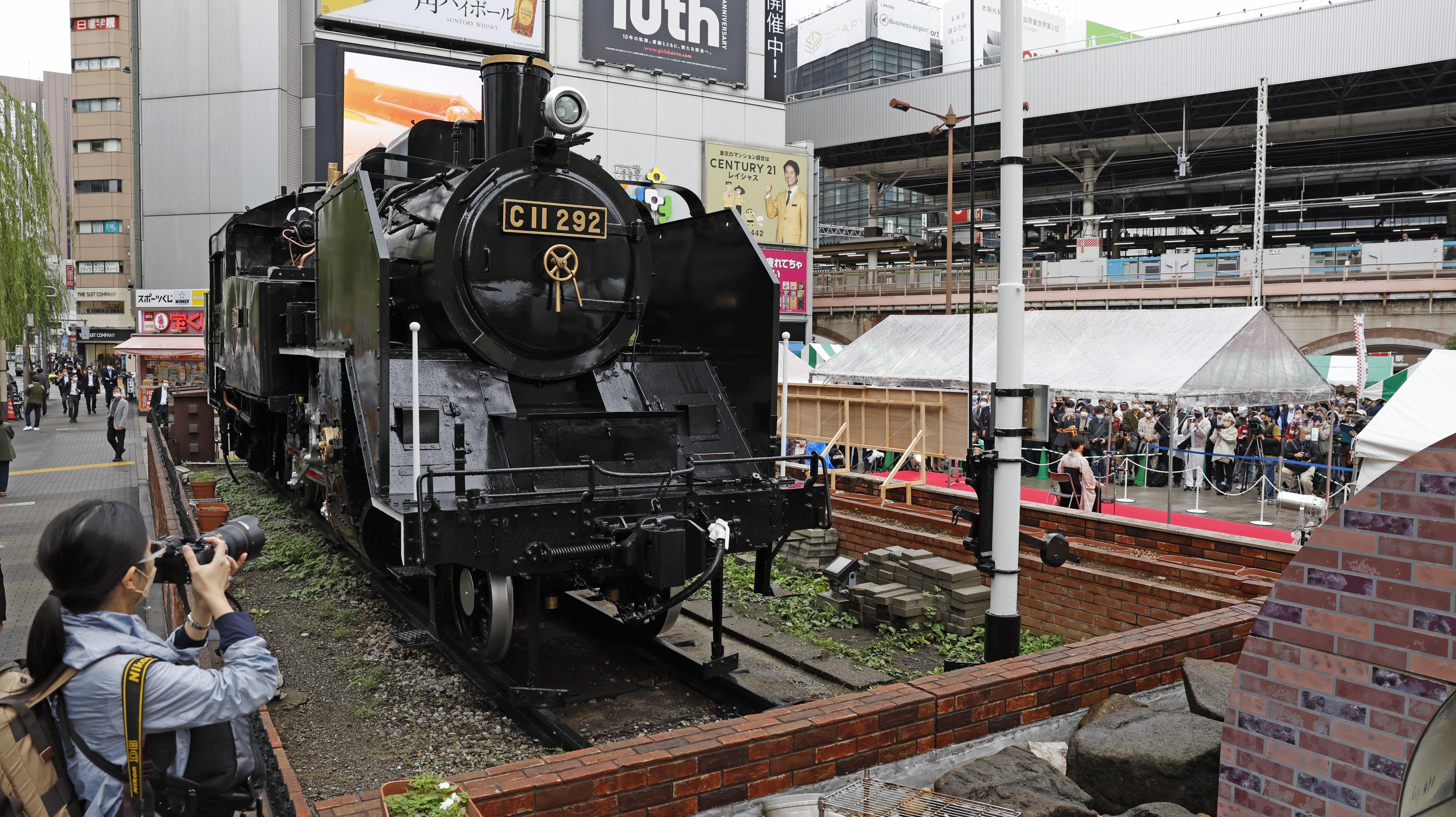 動画】【フォト＆動画】鉄道開業１５０年 開業の地、祝賀ムード 記念 