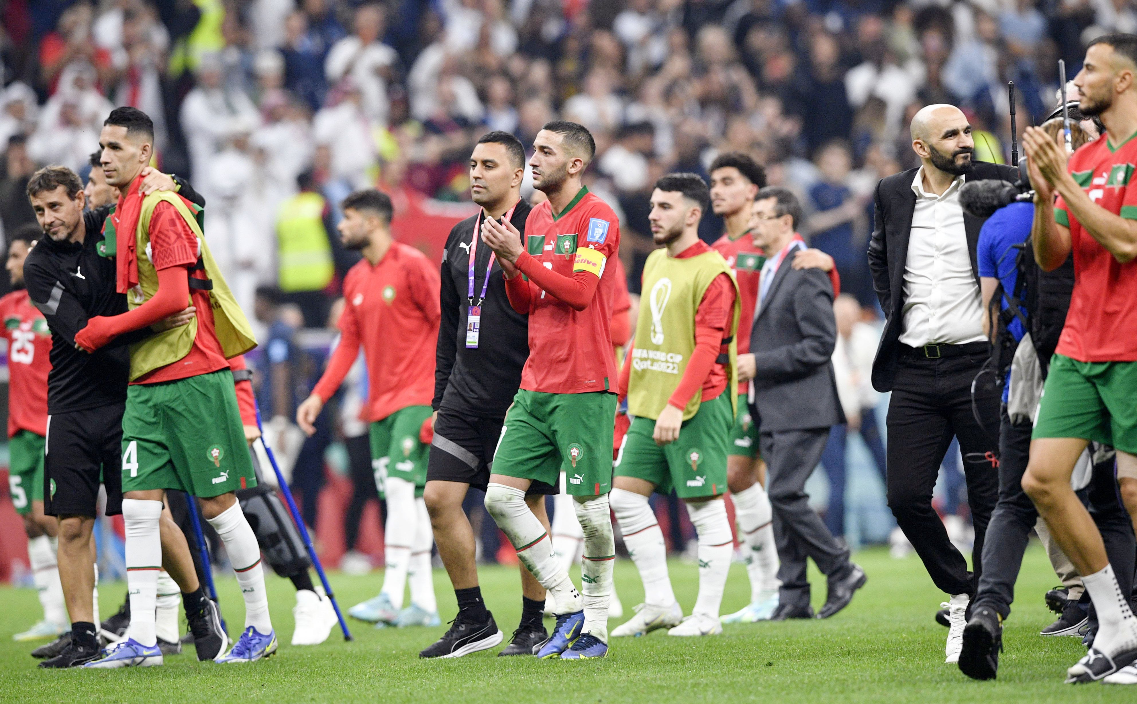 力尽きたチームに 感謝 モロッコ 最後まで声援 サンスポ