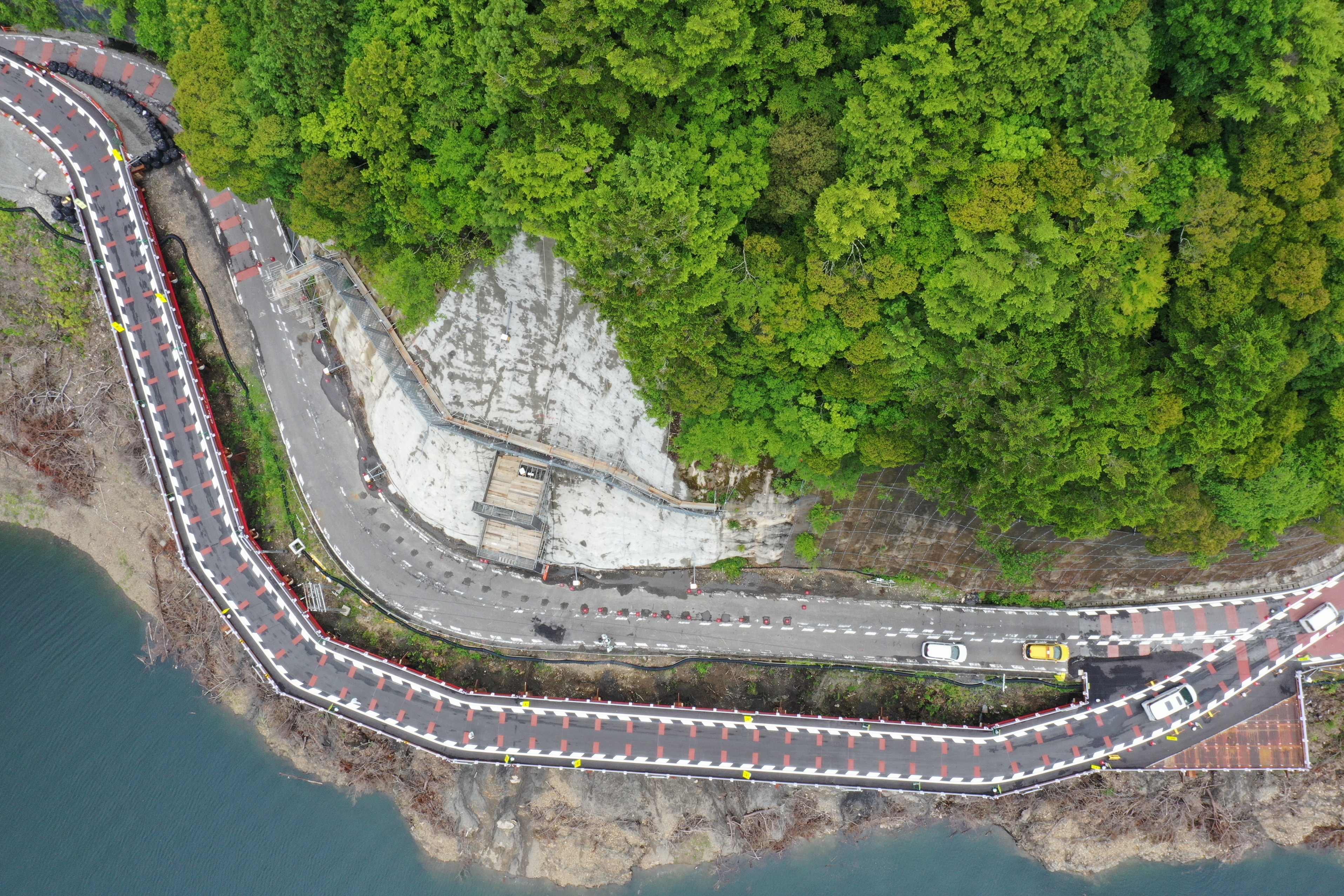 土砂崩れの奈良・下北山村国道169号、一般車両の通行開始 深層崩壊