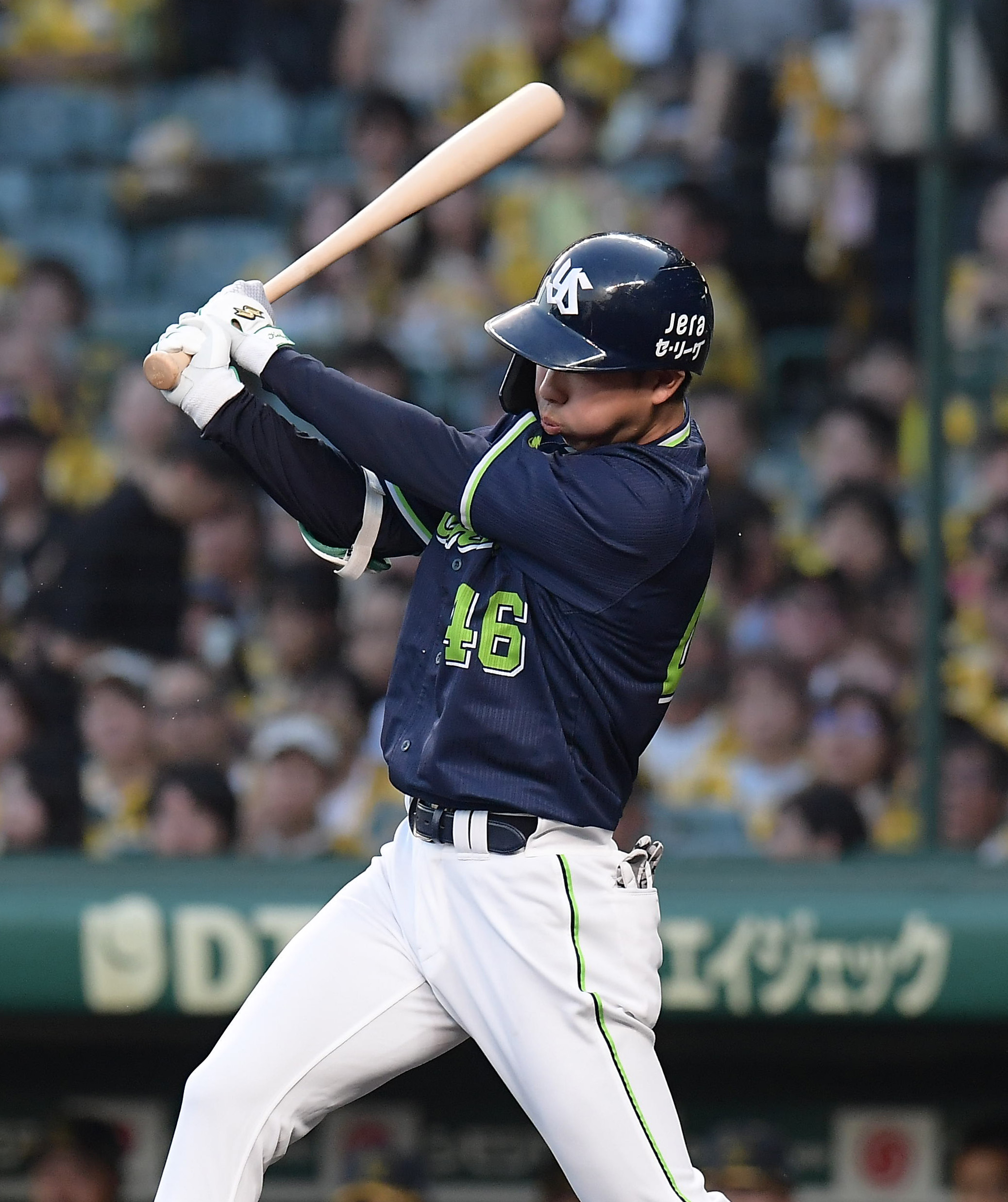 ヤクルト・太田賢吾、先制2点打「良いところに飛んでくれた」 2