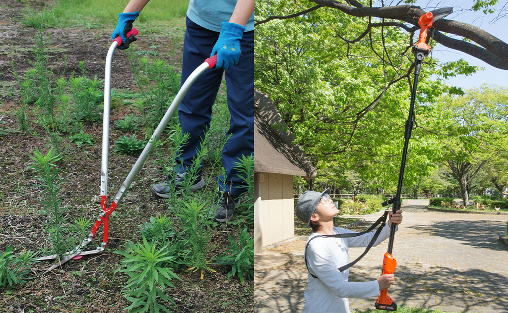 お庭の草刈りに 庭の草刈りは梅雨前が正解。雑草除去が楽になる園芸用品6選 - zakⅡ