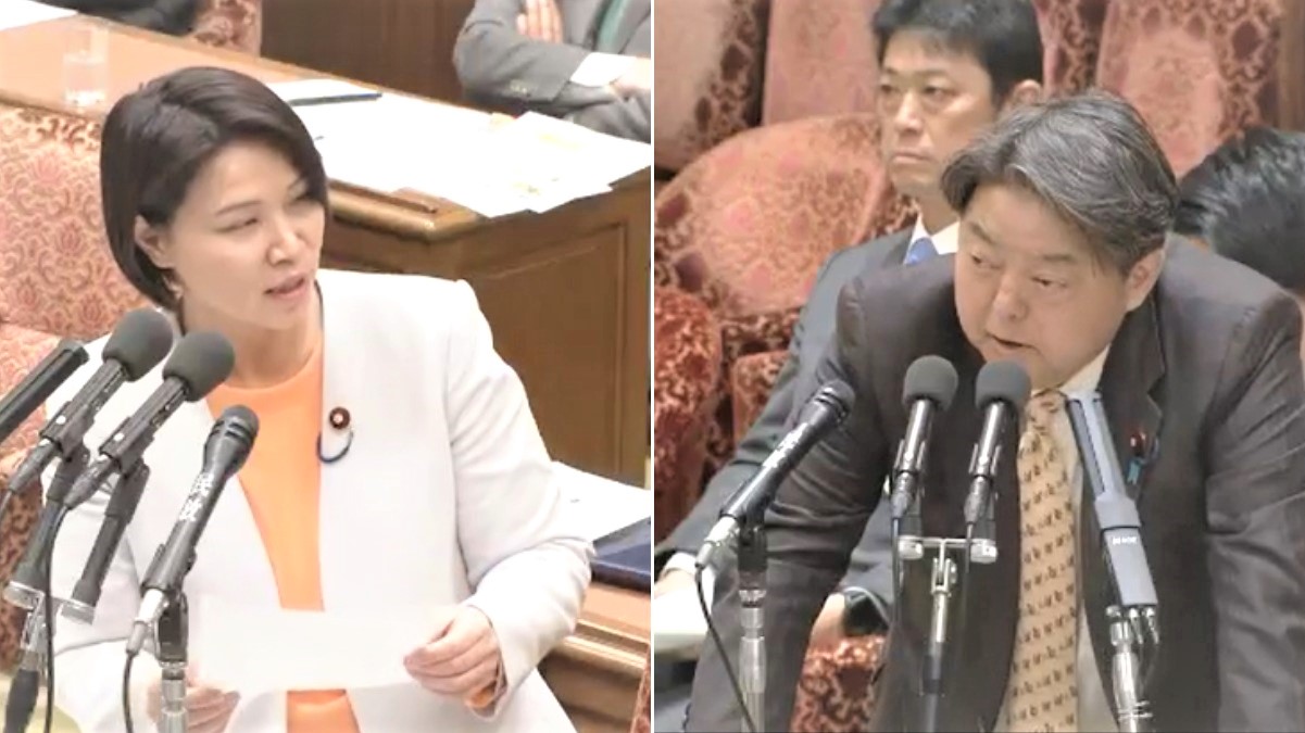 国会でディープフェイクポルノ問題について議論する議員たち