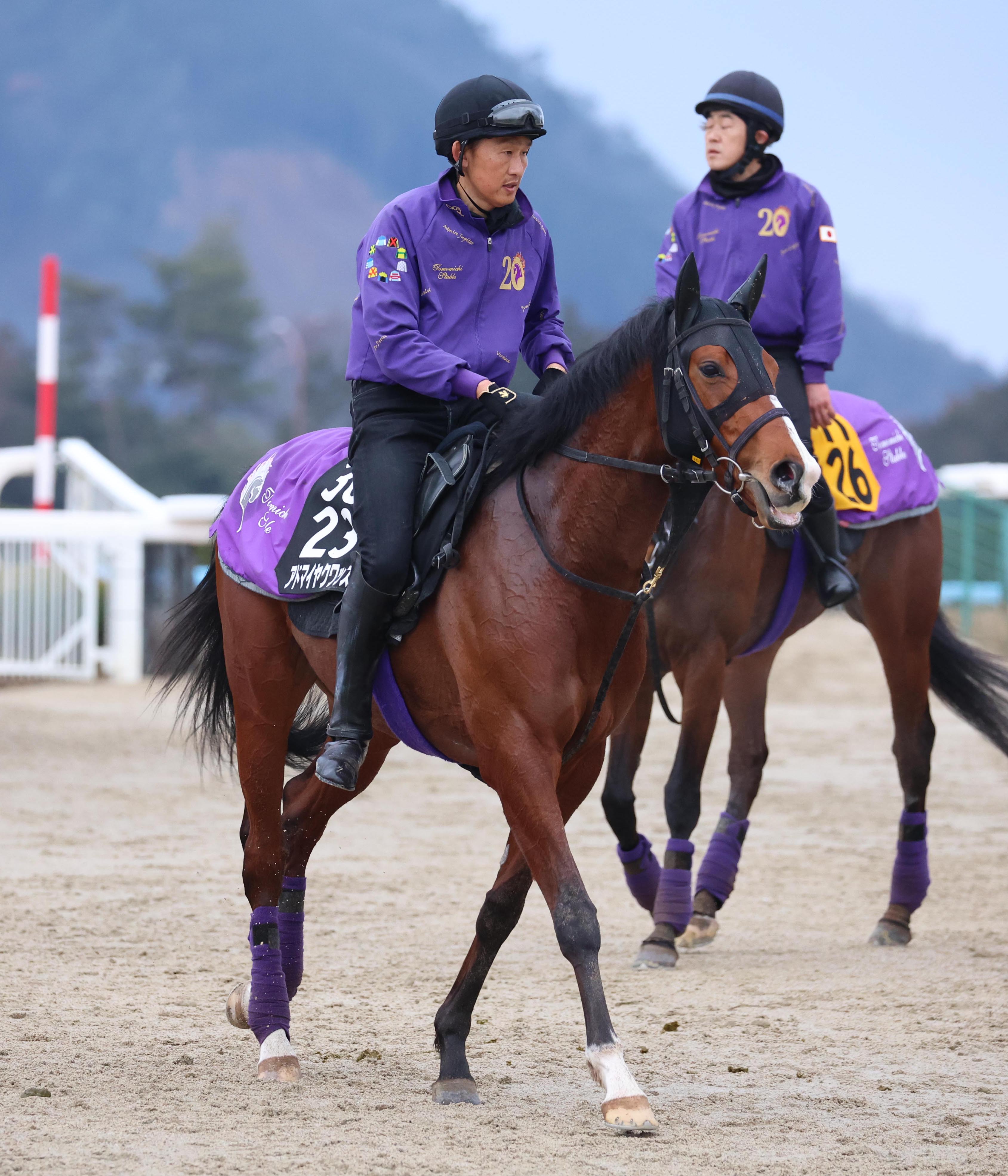 中山競馬・弥生賞ディープインパクト記念】アドマイヤクワッズが初距離