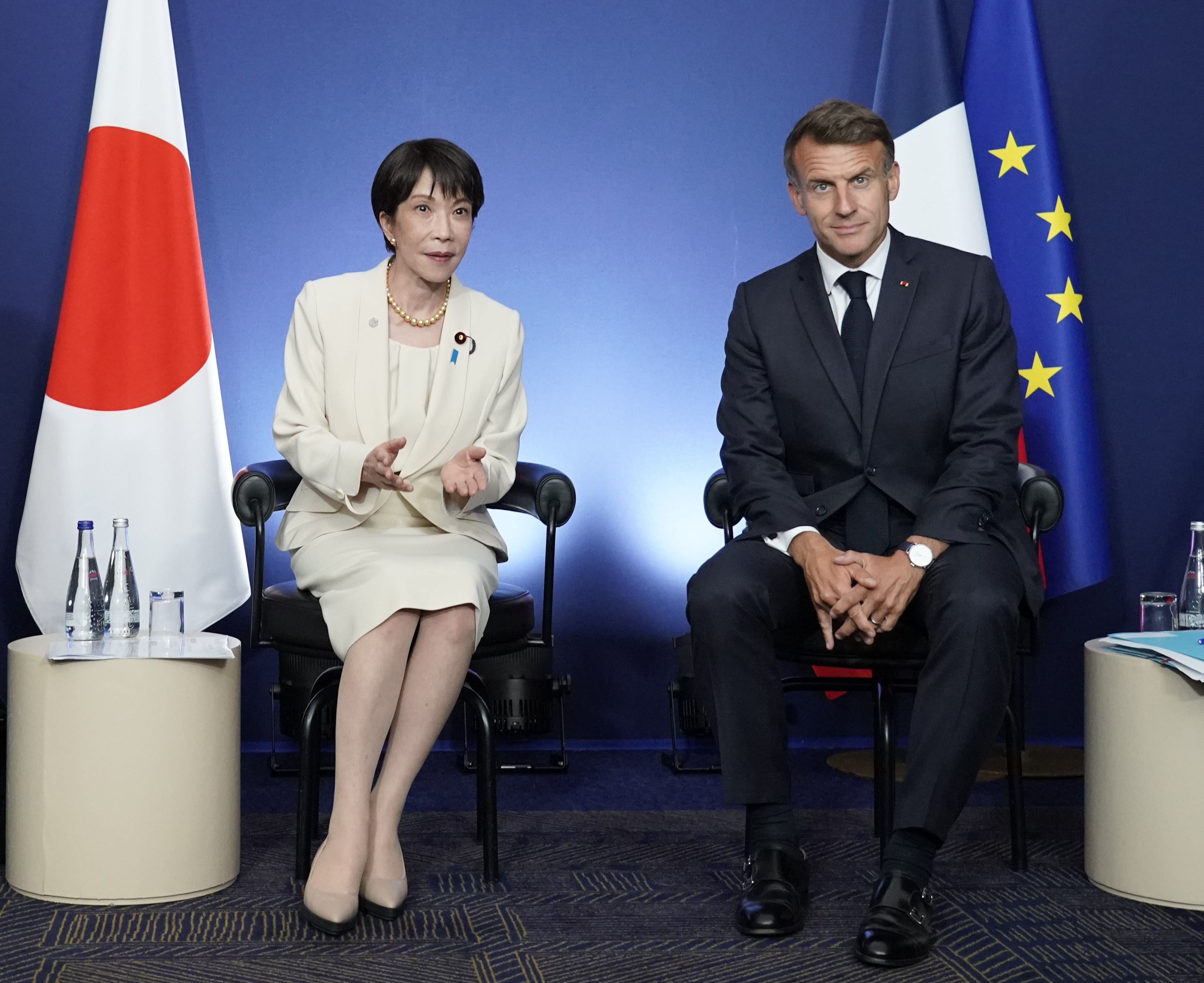 日仏「かめはめ波」対決再び 高市首相がマクロン氏と会談 安保連携など 