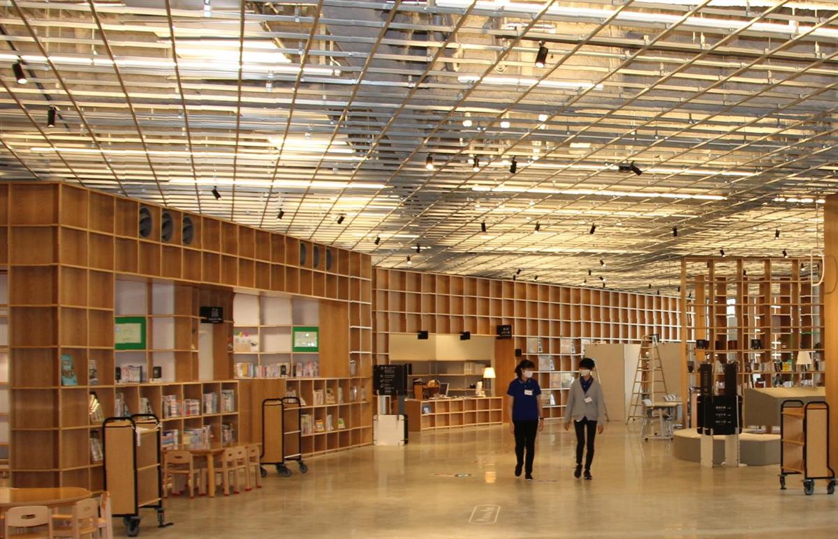 予約本の貸し出しを開始 栃木 那須塩原市新図書館 みるる イザ