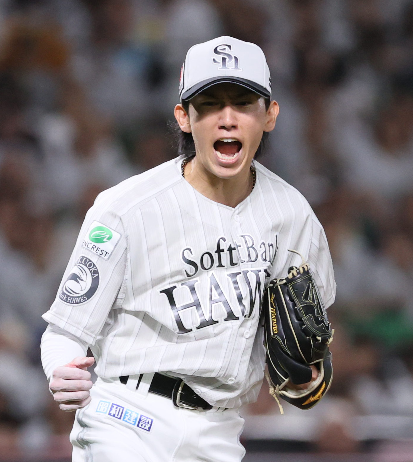 ソフトバンク・大津亮介が7回1失点で自己最多の8勝目 正木の逆転2点打