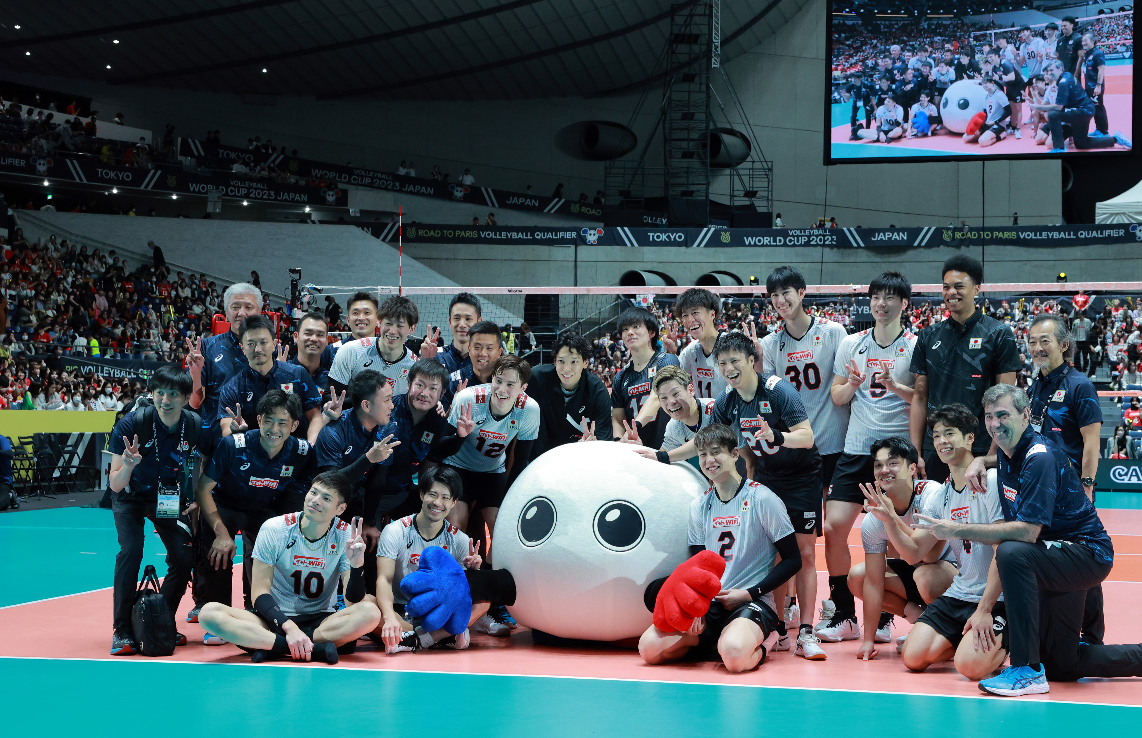 Ｗ杯バレー】龍神ＮＩＰＰＯＮ、五輪突進２勝目 高橋健太郎が超躍動！チュニジアに圧巻ストレート（1/2ページ） - サンスポ