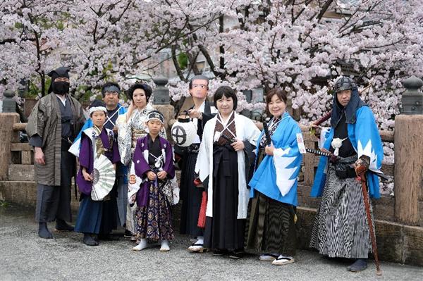 江戸時代へタイムスリップ 近江八幡で時代劇のコスプレ 産経ニュース