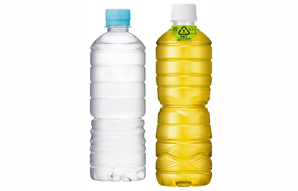 ラベルのないペットボトル飲料が増えているのには理由があった（写真