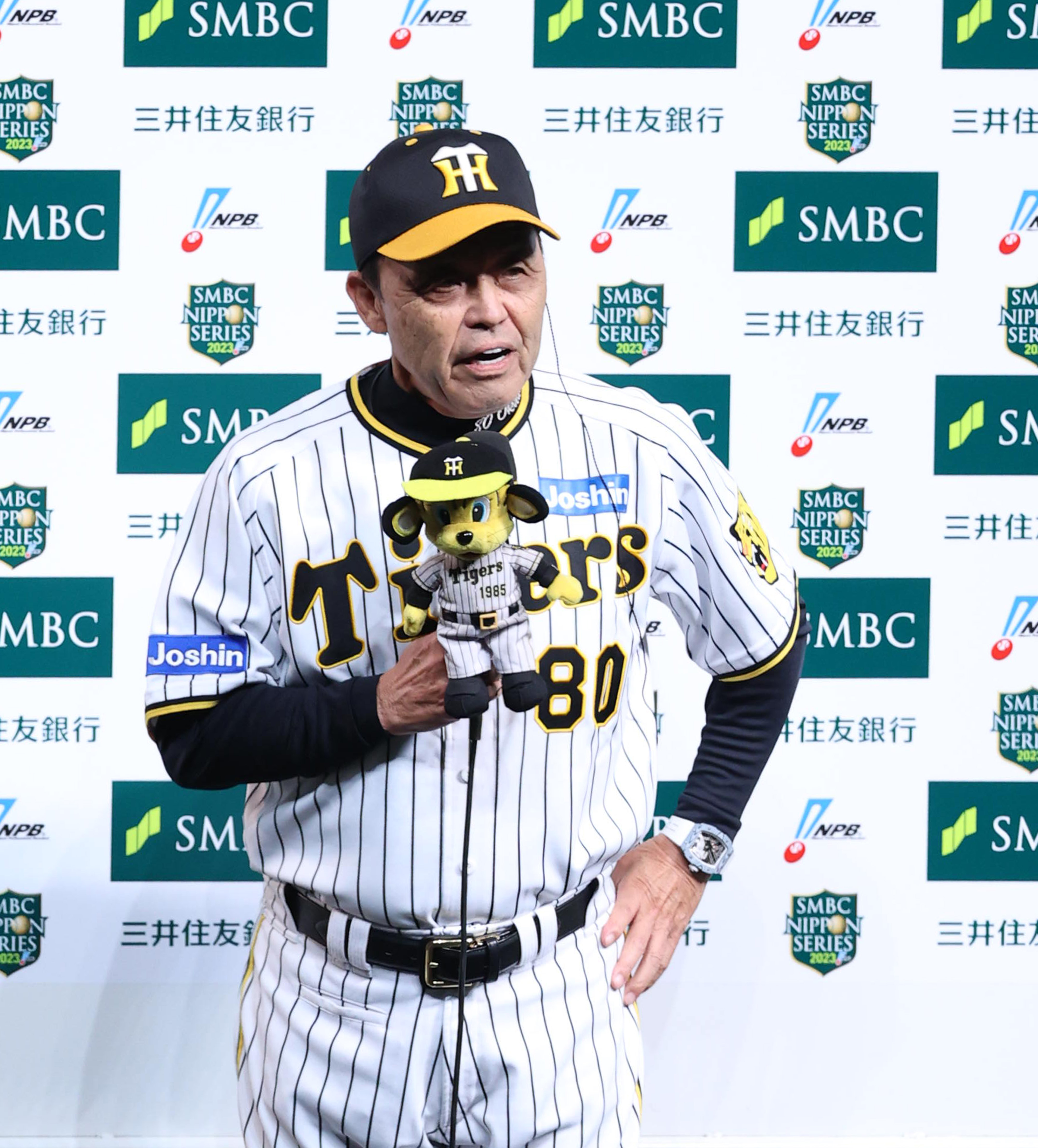 クリアランスショップ 【阪神タイガース日本一】闘将・星野仙一監督