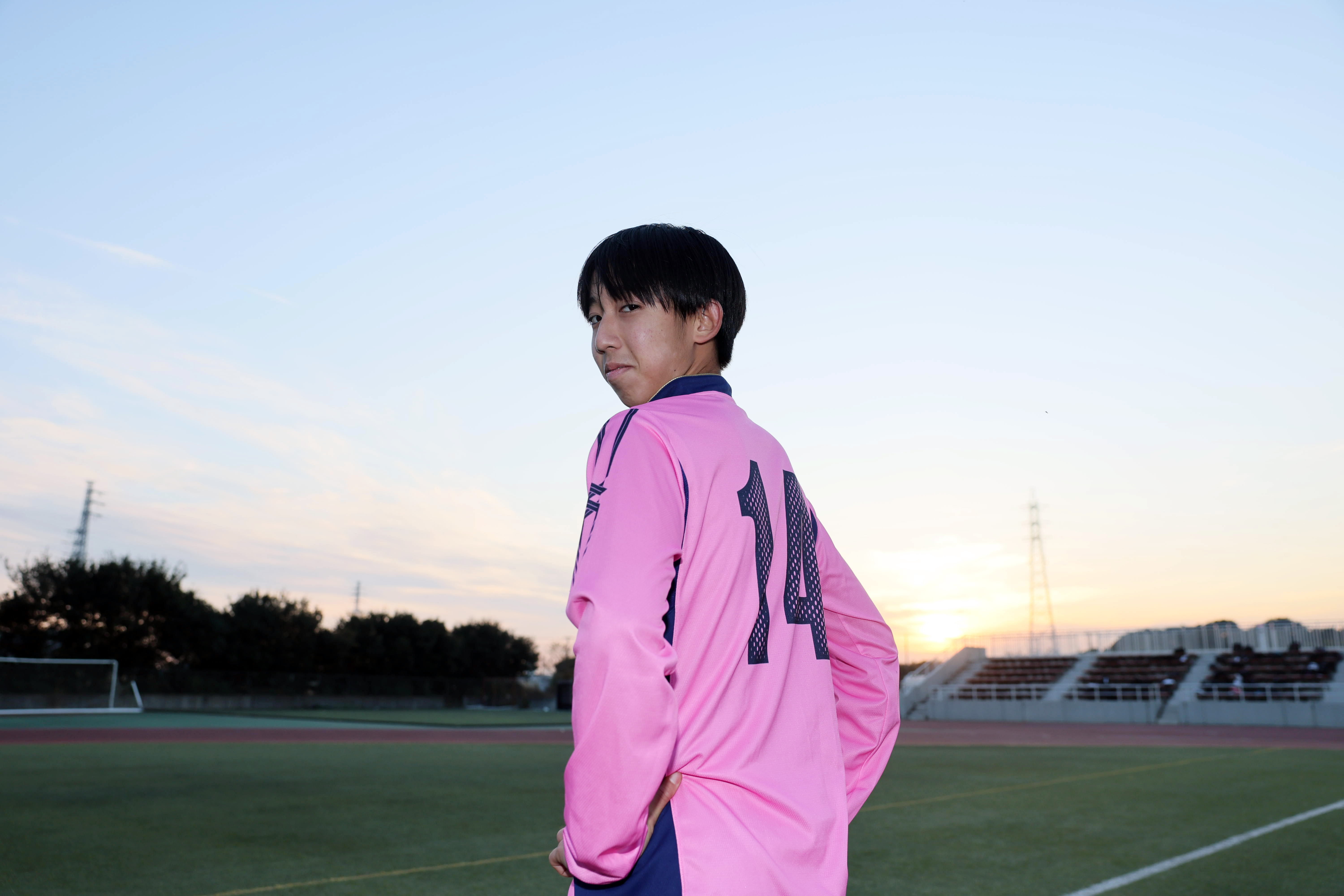 高校サッカー】日大藤沢・中村龍剛、父・憲剛氏と同じ背番号「14」に