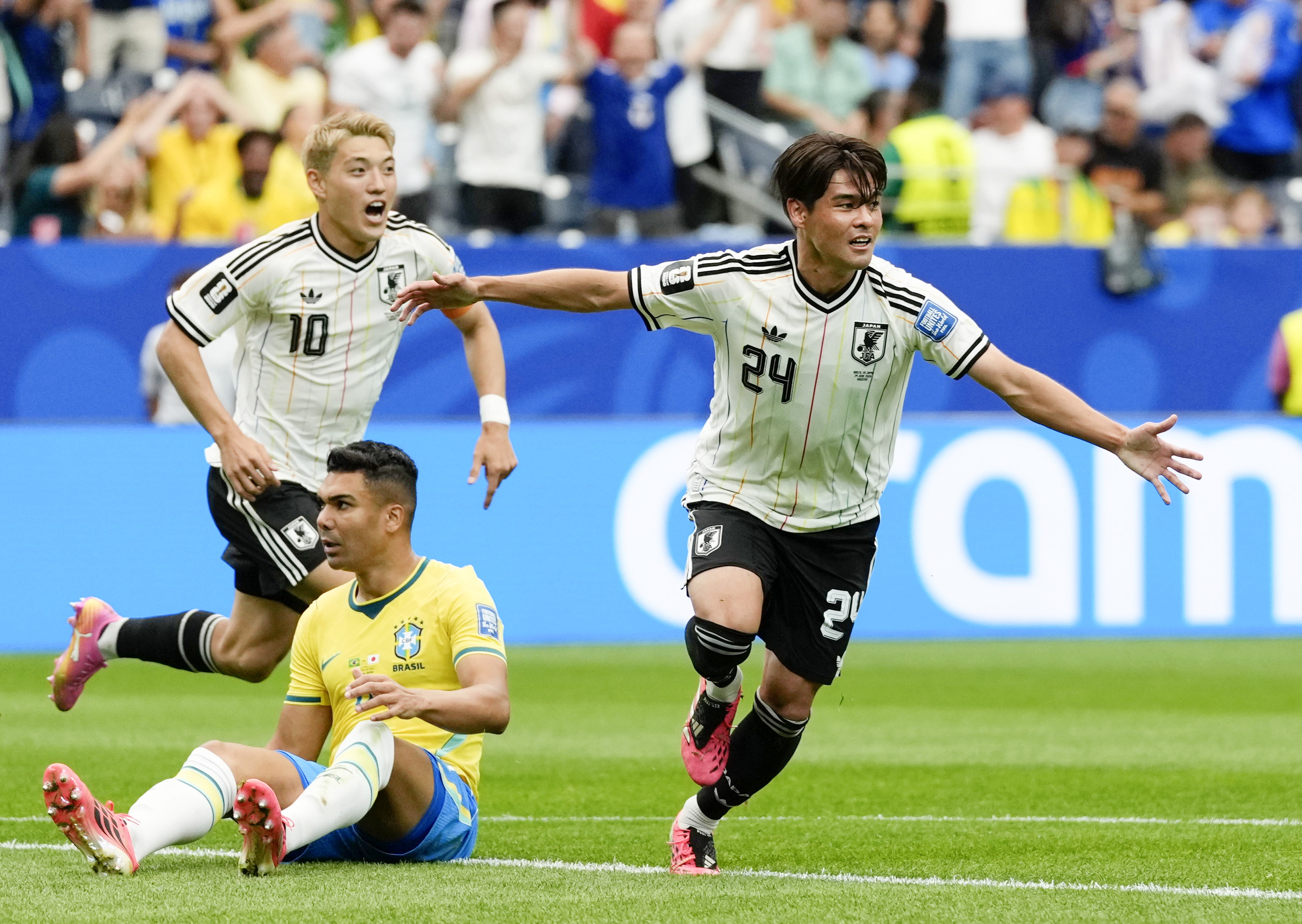速報＞日本、決勝T1回戦で敗退 ブラジルに1-2逆転負け 後半終了間際に