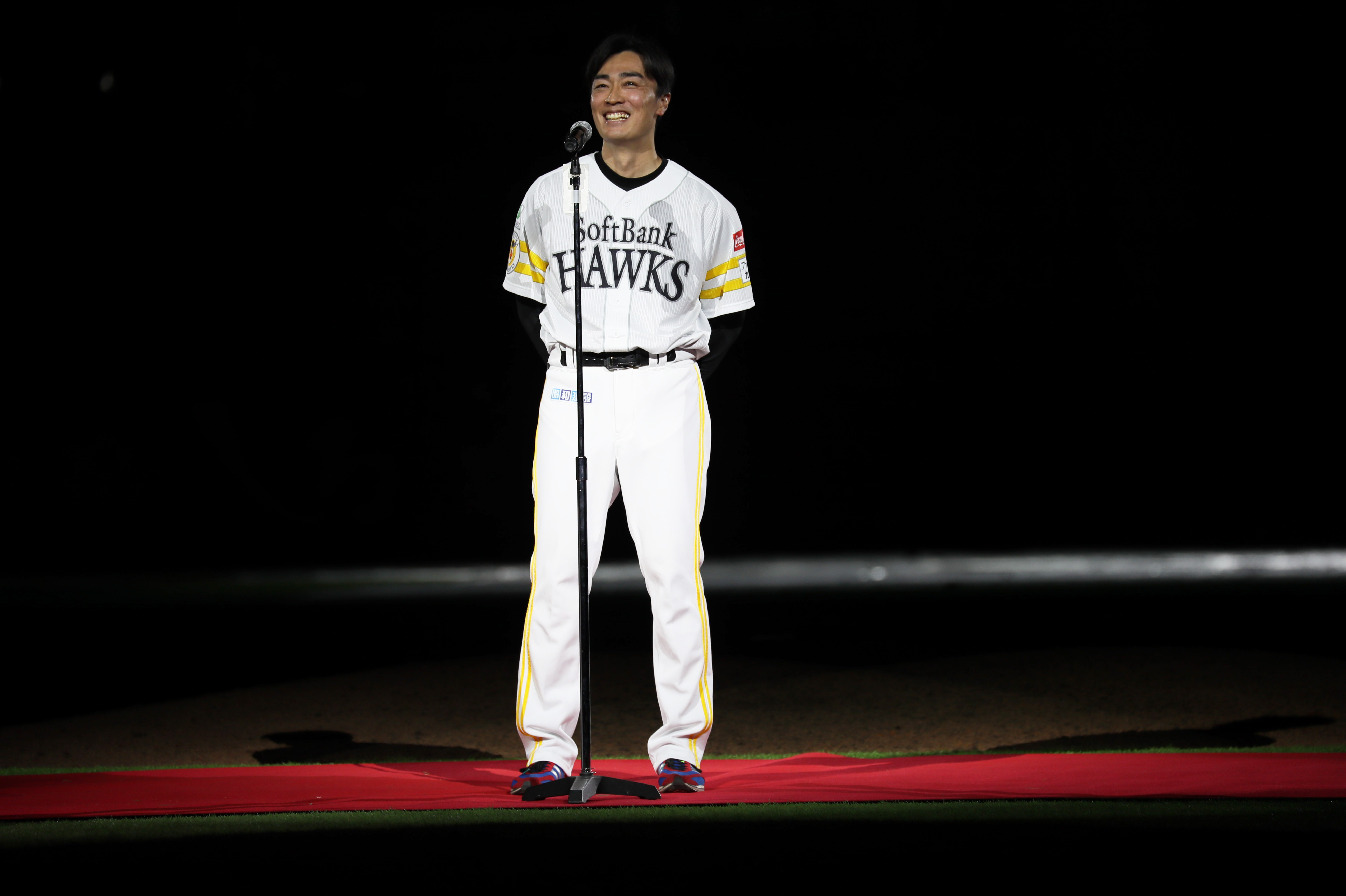 ソフトバンク・和田毅「22年間野球人生を全うできた」 引退セレモニー 