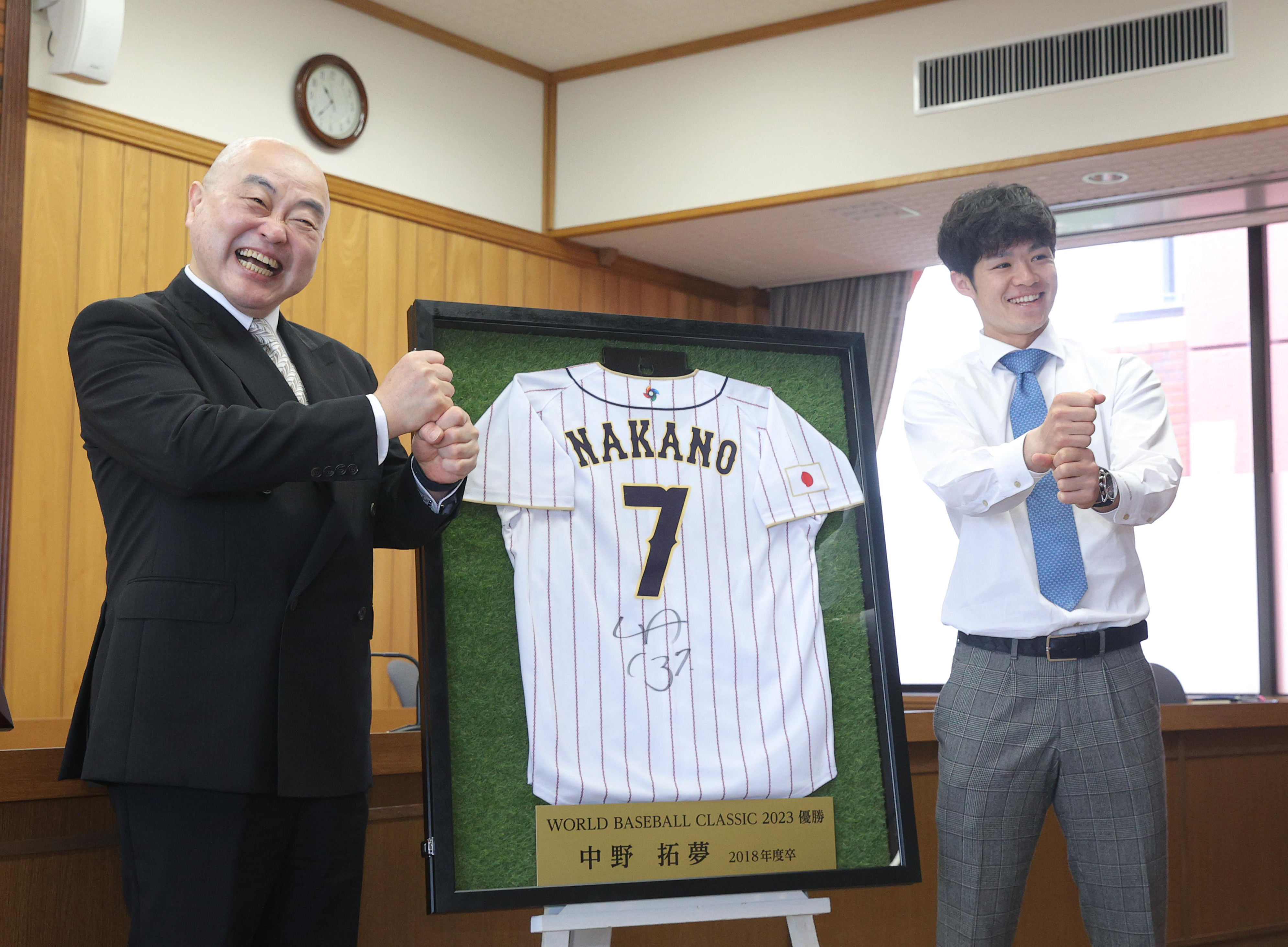 阪神・中野拓夢に母校・東北福祉大学の特別功労賞 WBC金メダル評価