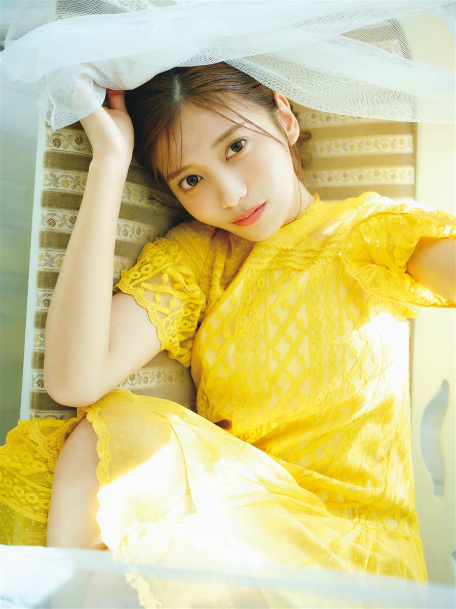 ゆん、グラビアデビュー ガラスの靴を履いて大はしゃぎ - サンスポ