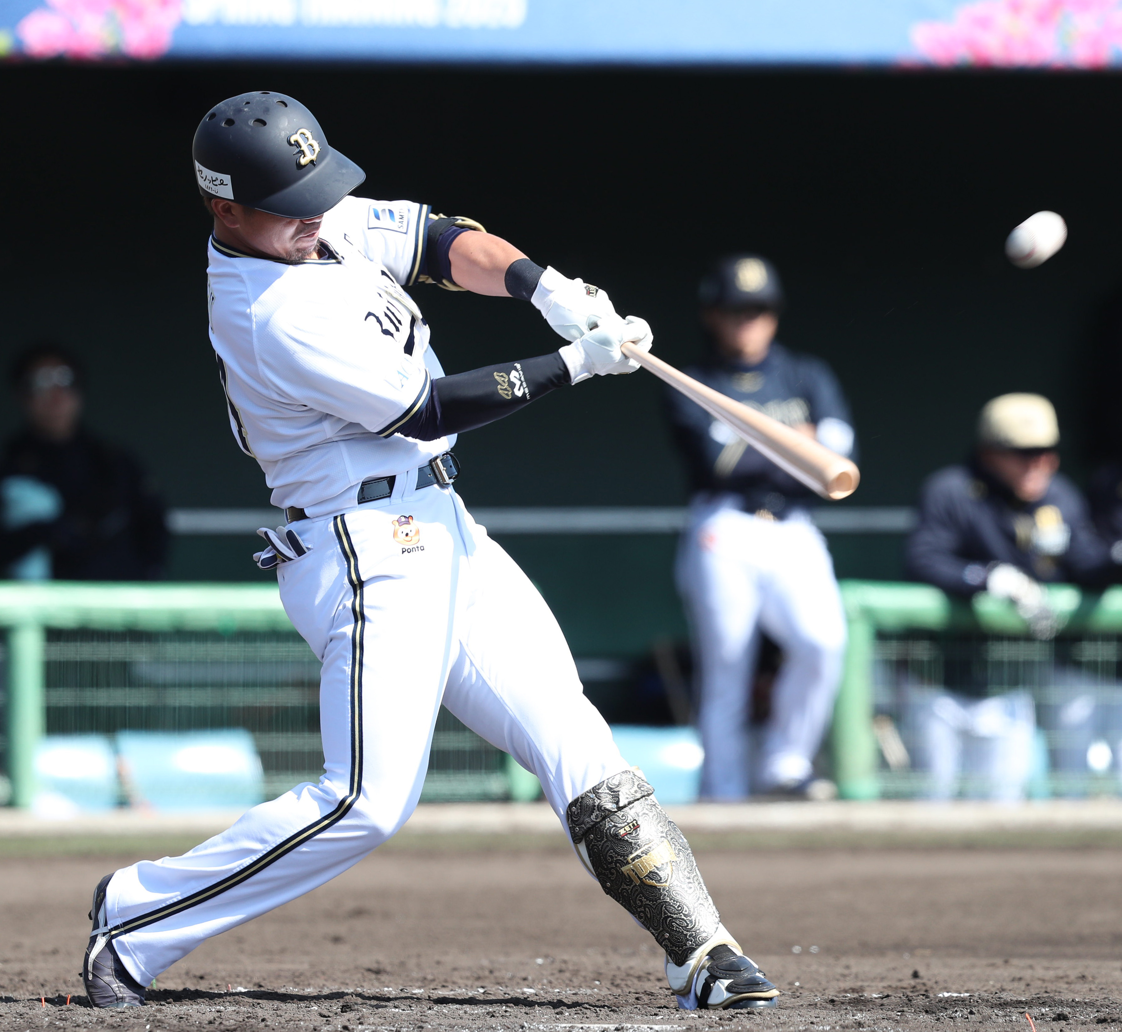 オリックス　頓宮選手　実使用 ZETT - オリックス・バファローズ #44 頓宮 裕真 選手 実使用NPB