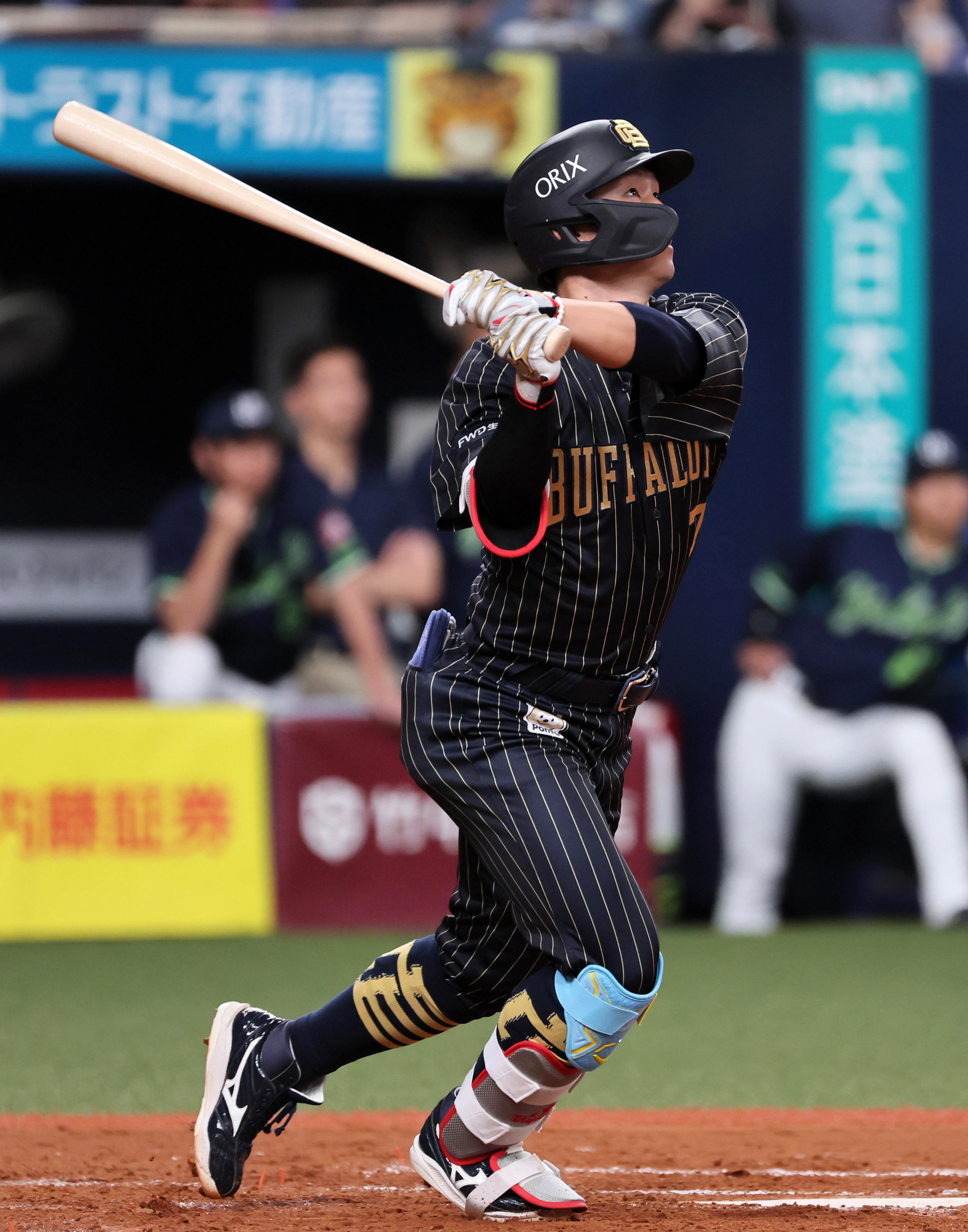 オリックスバファローズ　西川龍馬 #7　バット NPBマーク 支給品　実使用 オリックスバファローズ 西川龍馬 #7 バット NPBマーク 支給品