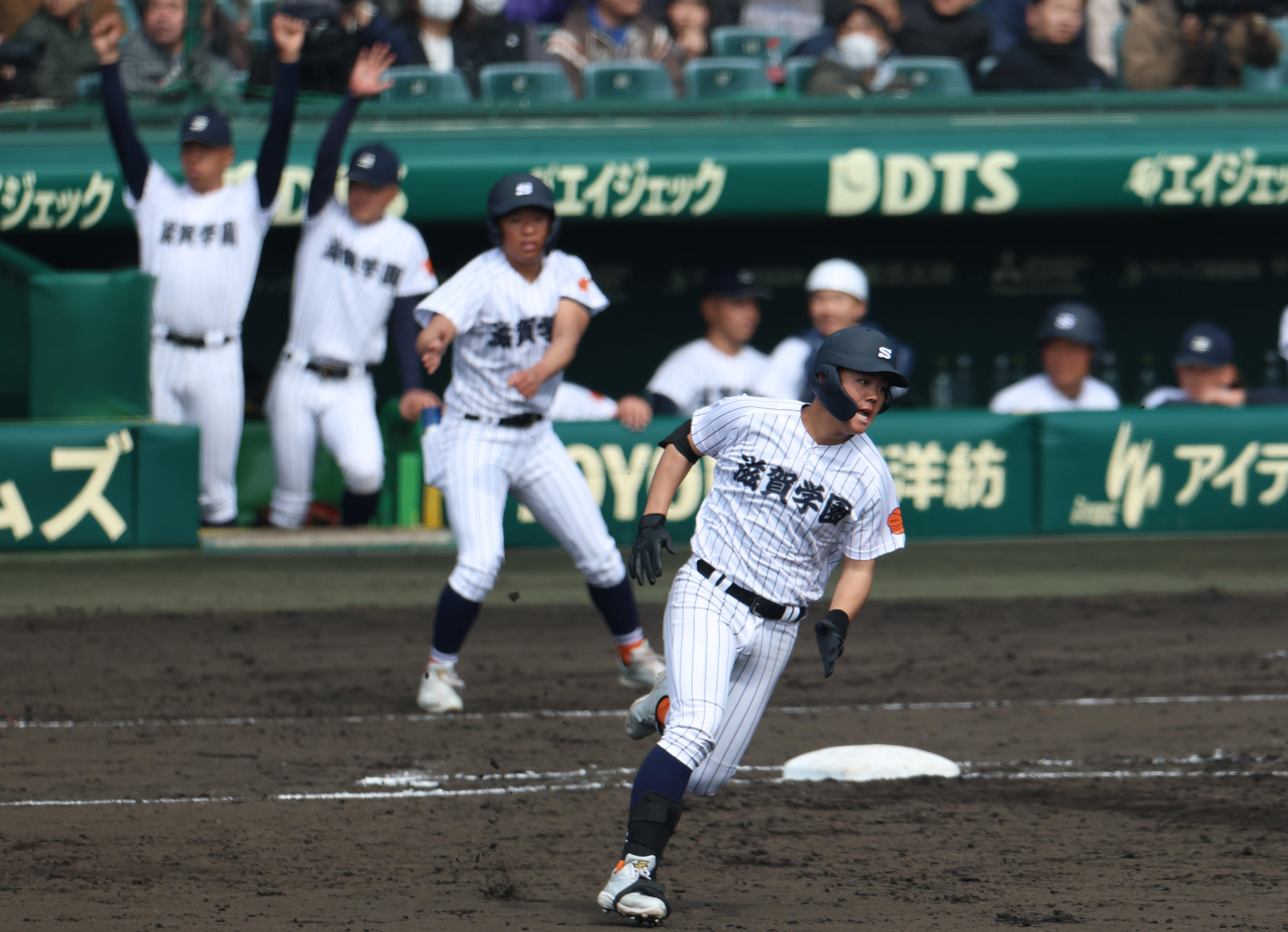 センバツ】滋賀学園・吉森爽心 信頼に応える決勝三塁打！！ 「普通なら