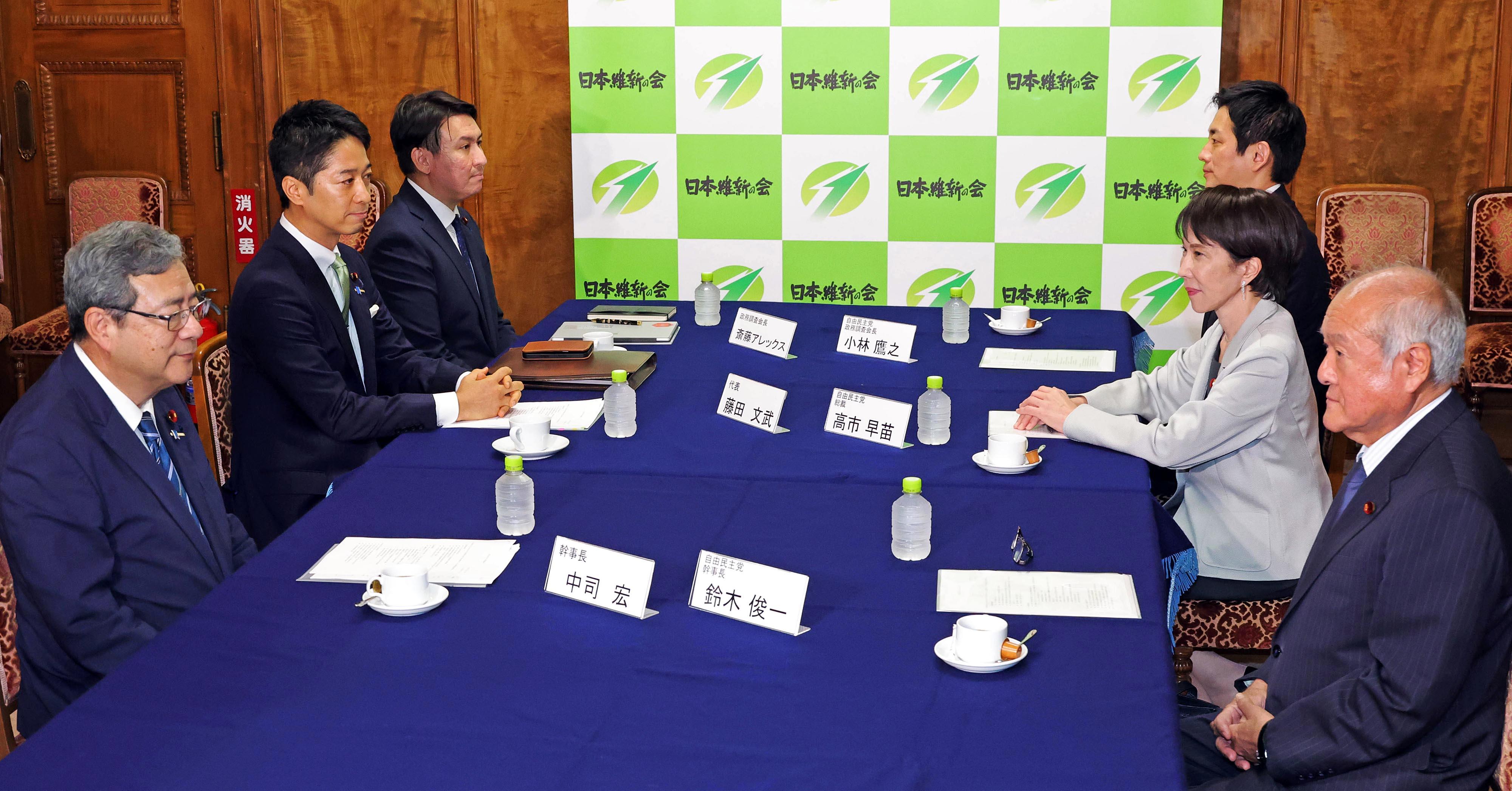 見習うべき政治家」維新・藤田氏、高市早苗氏にリスペクト 政策集を