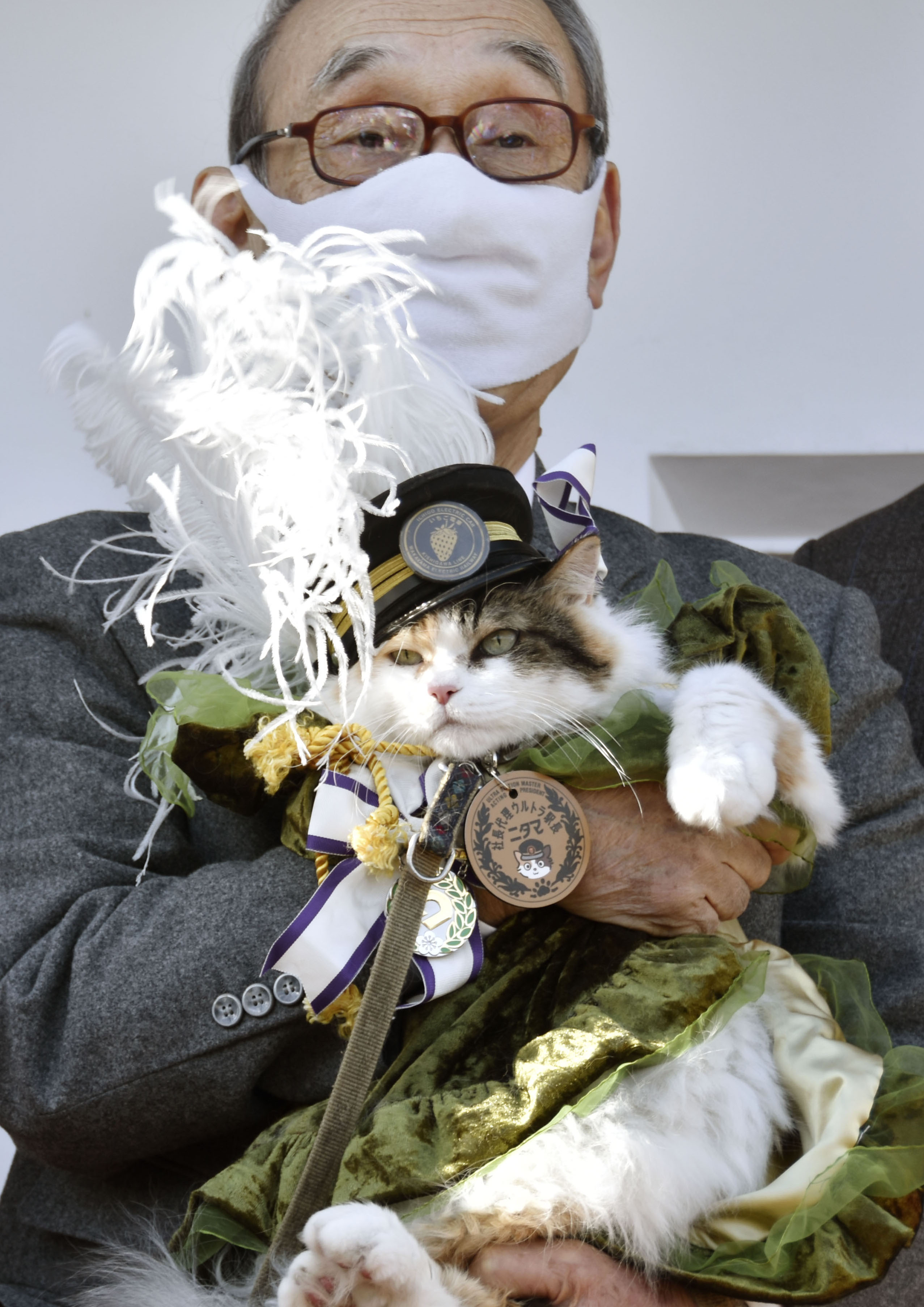 ネコ駅長 ニタマ 社長代理に昇進 和歌山電鉄 イザ