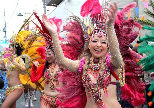 遠くて近いブラジル ５ 踊ると音楽と一体に ステップ踏むたびブラジルと通じる サンバカーニバル 華やかな祭り 各地に定着 1 3ページ 産経ニュース