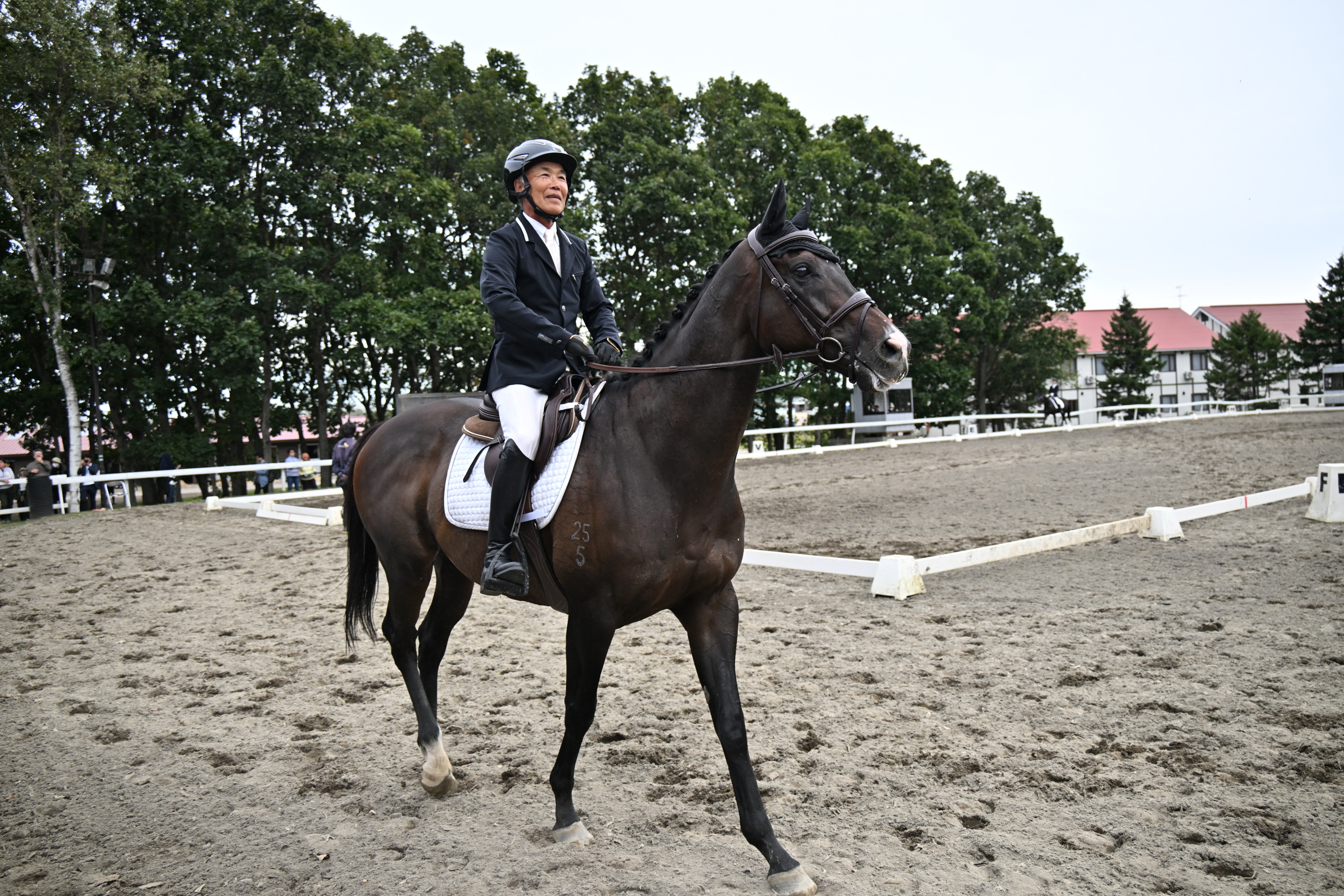 RRC北海道大会の馬場馬術はスワーヴアラミスが優勝！1～5位まで活躍馬