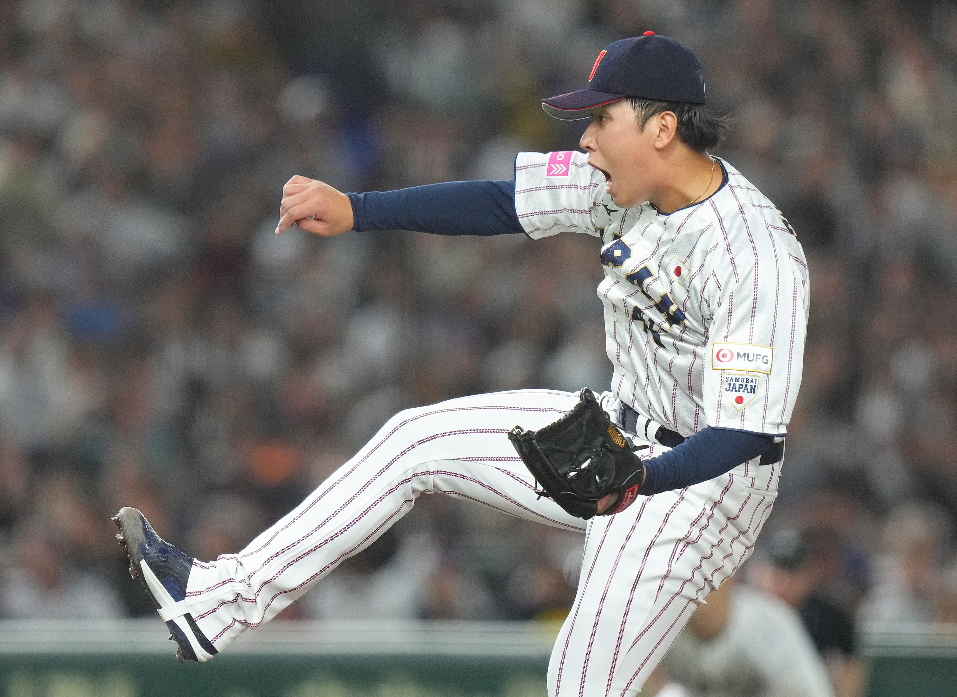 【極美品】フリーサイズ　侍ジャパン 法被　はっぴ　ハッピ　プレミア12 WBC Prime Video、『ラグザス presents 第 3 回 WBSC プレミア 12
